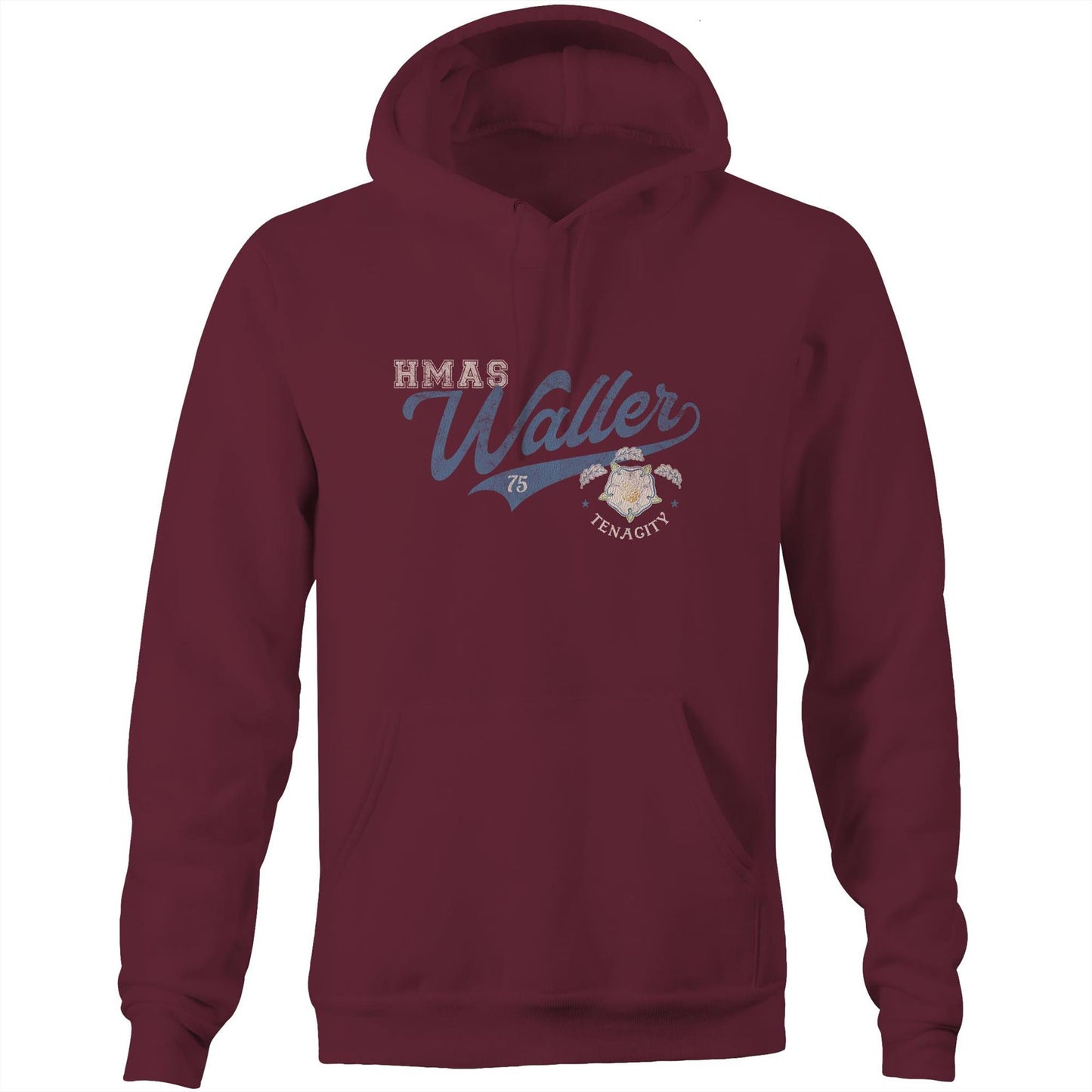 HMAS Waller SSG75 Men's Hoodie (style Bravo)