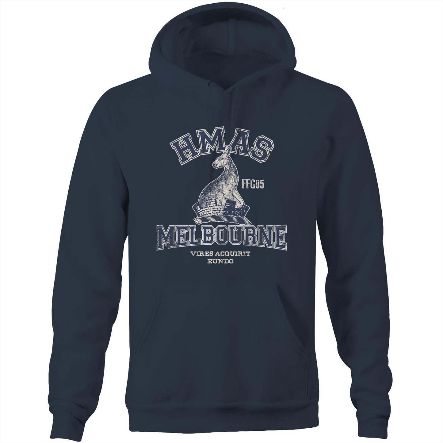 HMAS Melbourne (III) FFG05 Men's Hoodie (style Alpha)