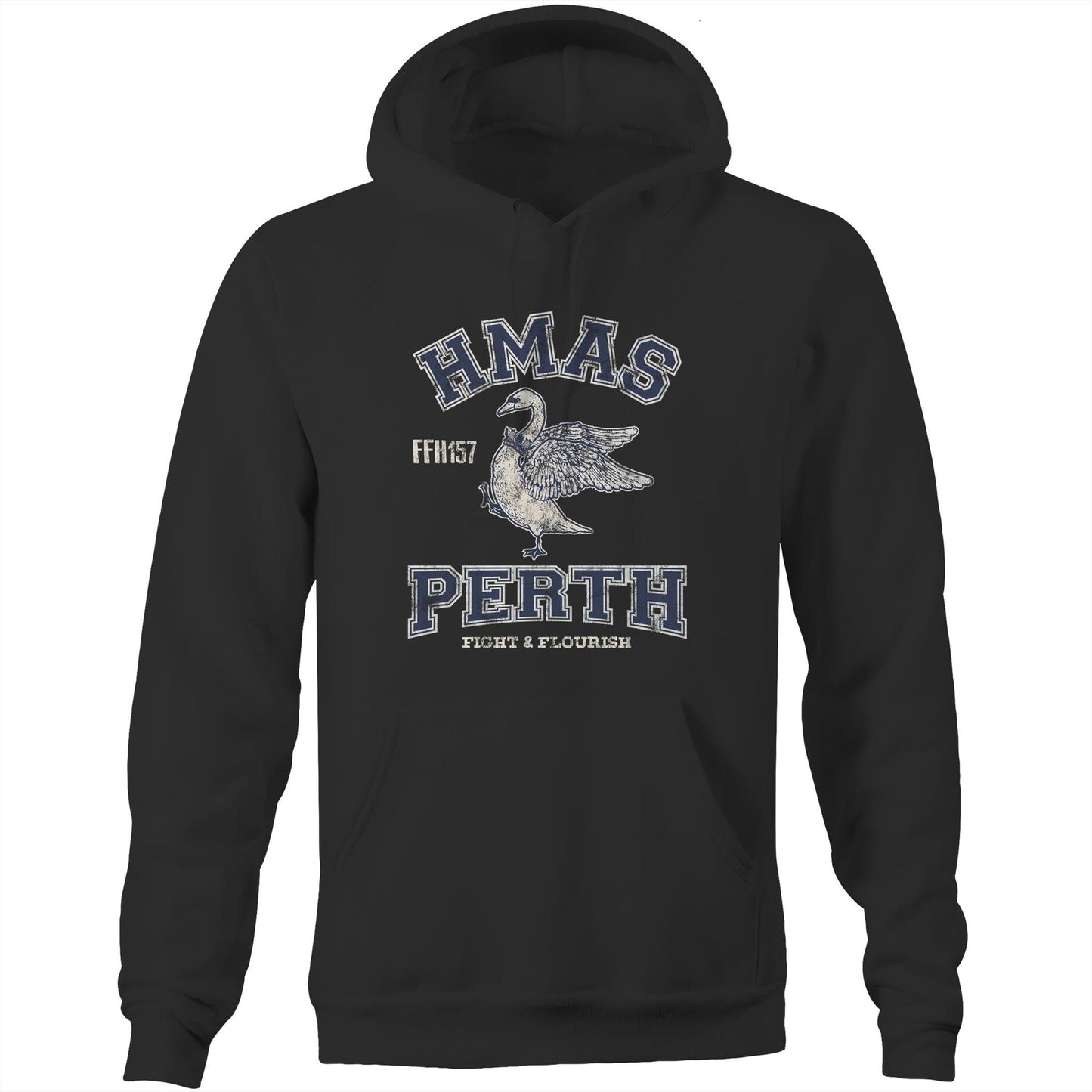 HMAS Perth (III) FFH157 Men's Hoodie (style Alpha)