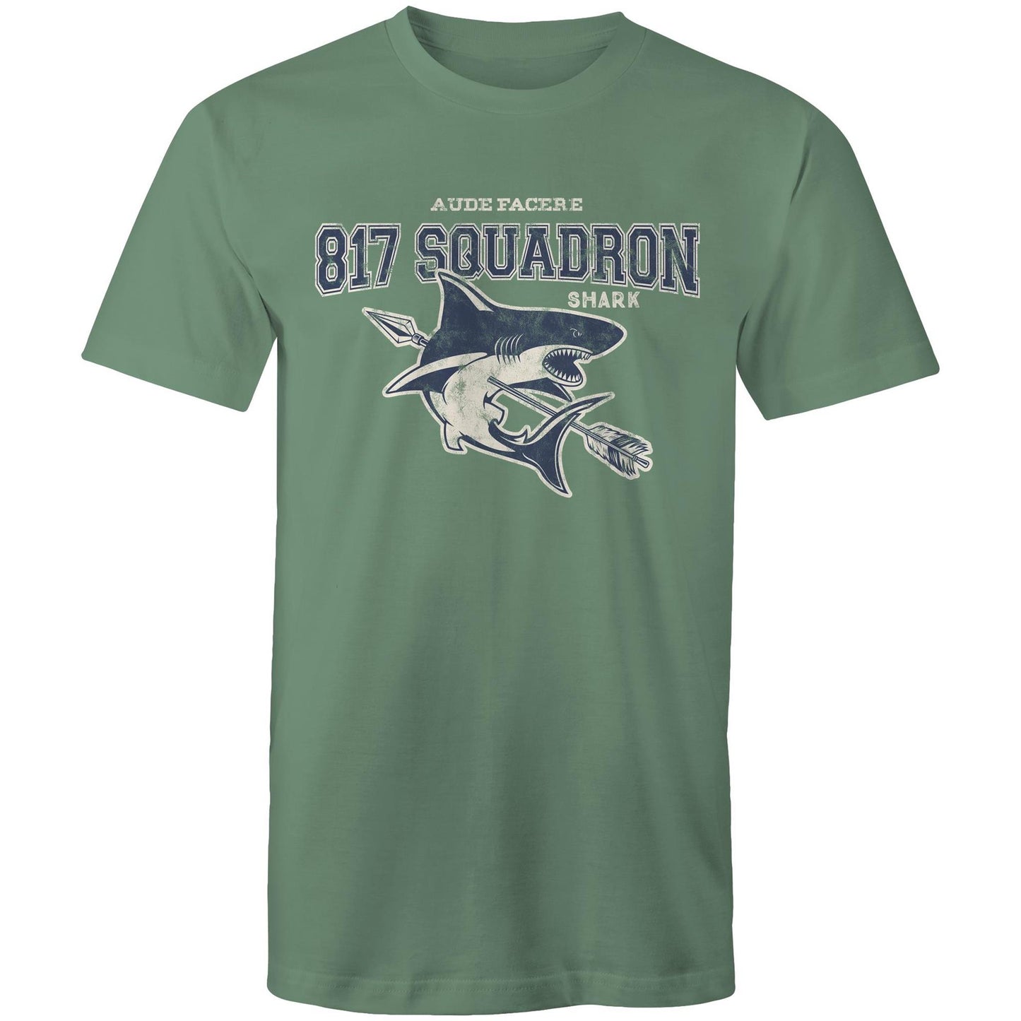 817 Squadron Men's T-shirt (style Alpha, blue)