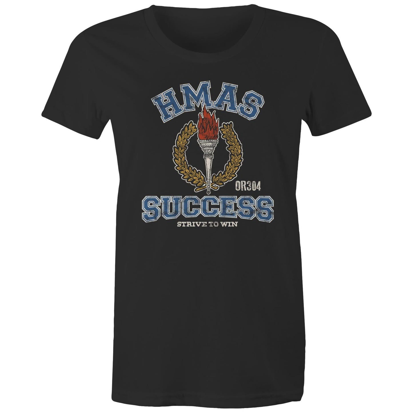 HMAS Success OR304 Women's T-shirt (style Alpha, colour)