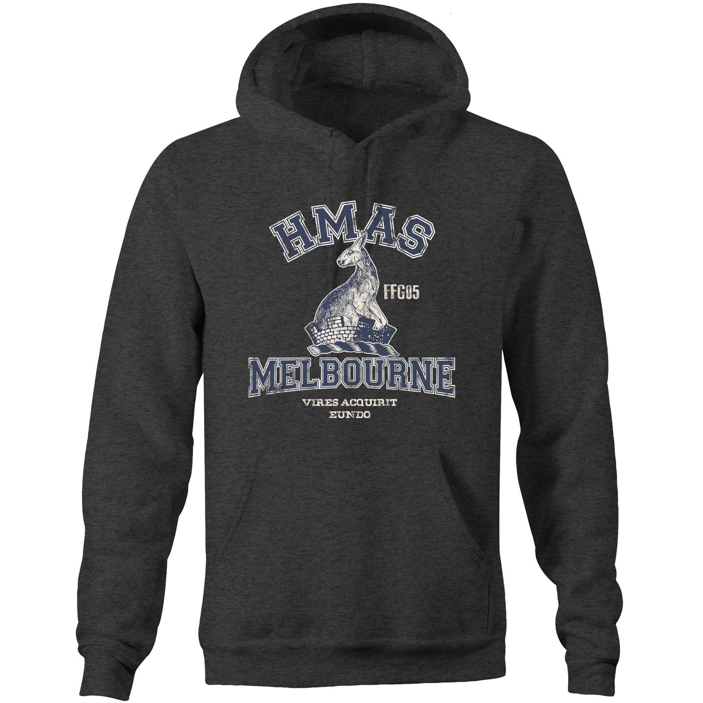 HMAS Melbourne (III) FFG05 Men's Hoodie (style Alpha)