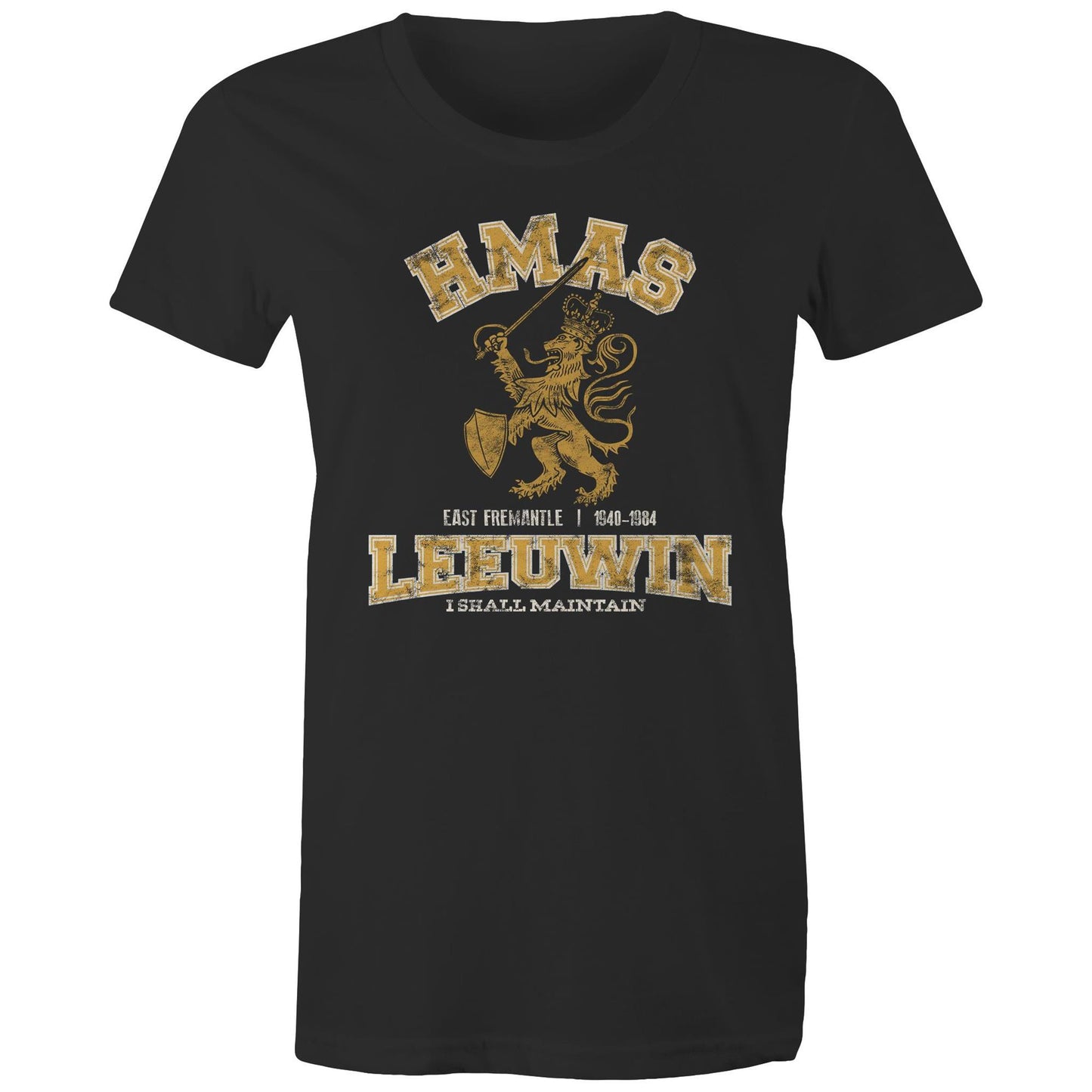 HMAS Leeuwin Women's T-shirt (style Alpha, colour)