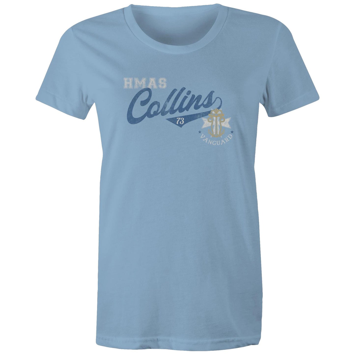 HMAS Collins SSG73 Women's T-shirt (style Bravo)