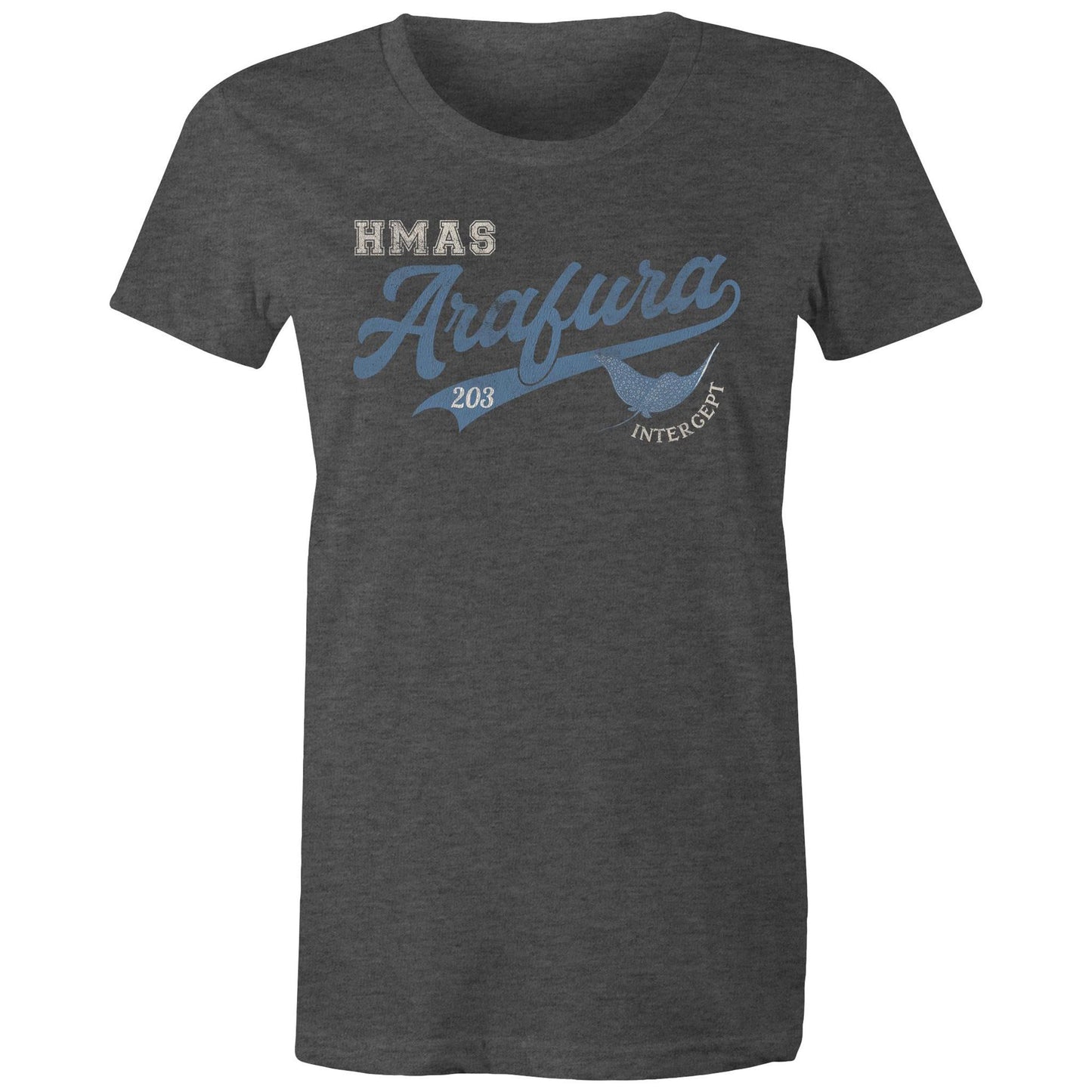 HMAS Arafura OPV203 Women's T-shirt (style Bravo)