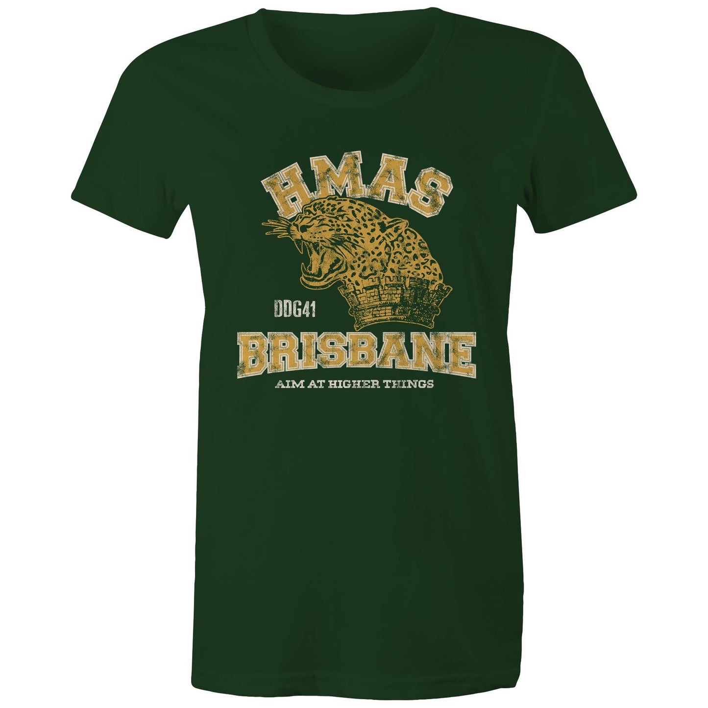 HMAS Brisbane (III) DDG41 Women's T-shirt colour (Style Alpha)