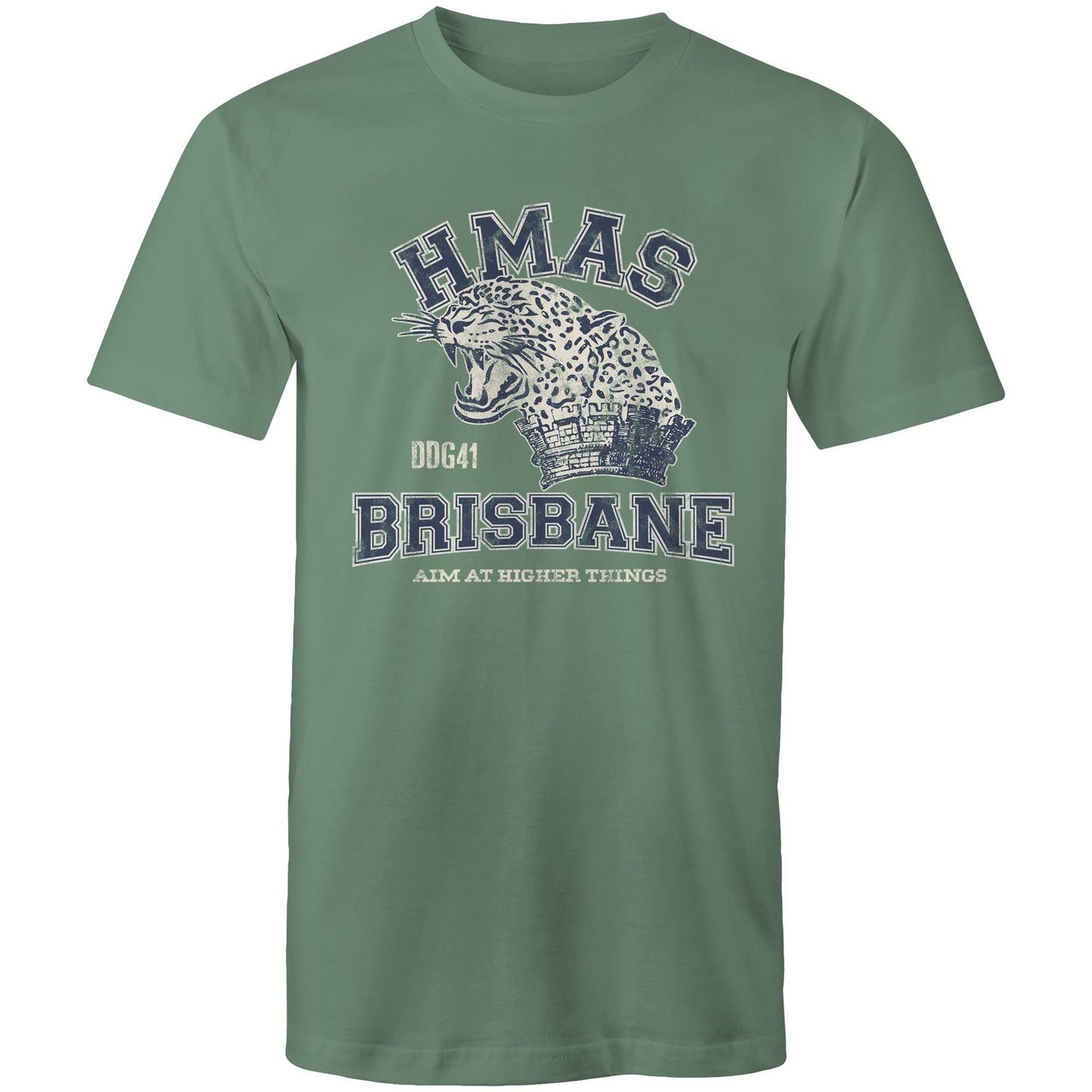 HMAS Brisbane (III) DDG41 Men's T-shirt (style Alpha, blue)
