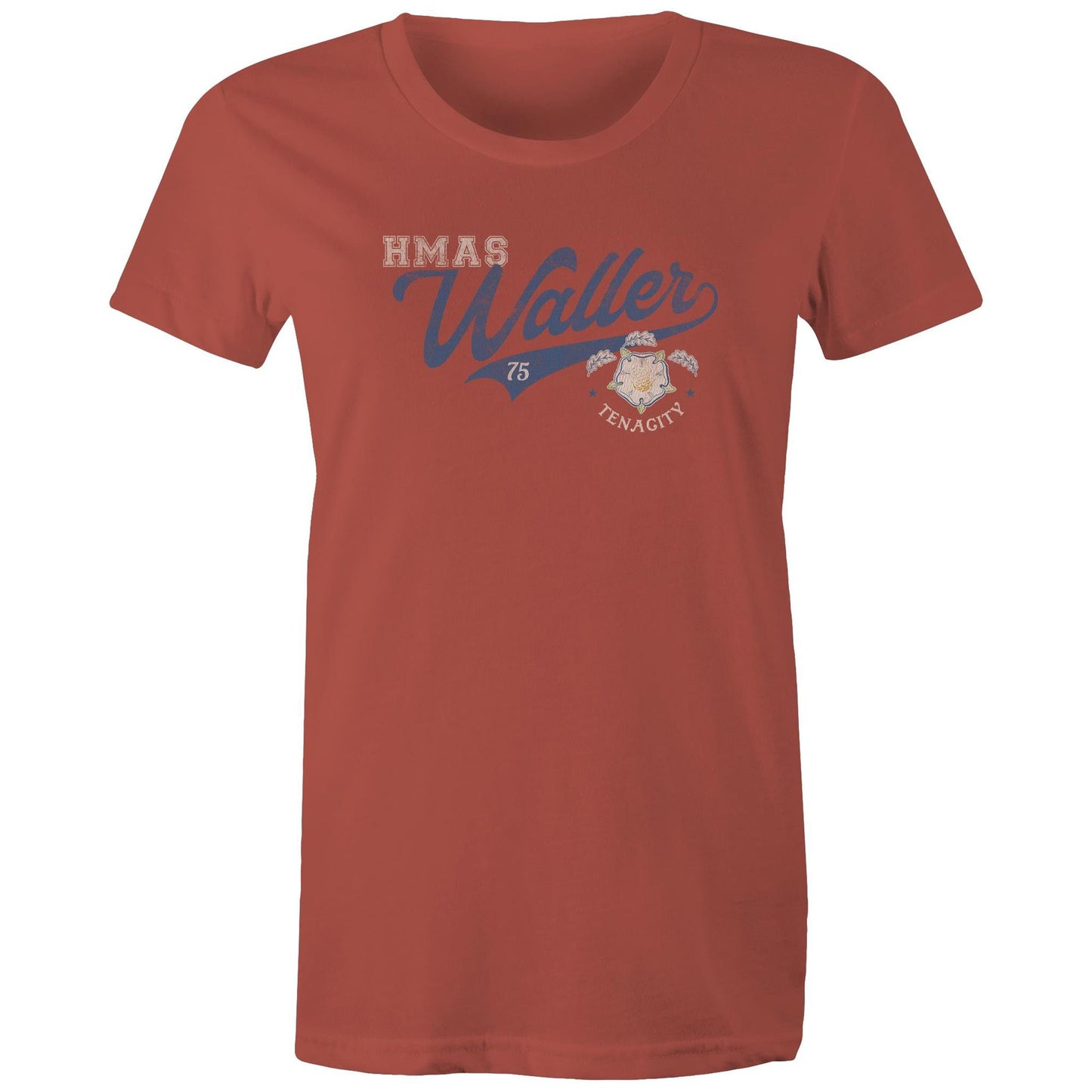 HMAS Waller SSG75 Women's T-shirt (style Bravo)