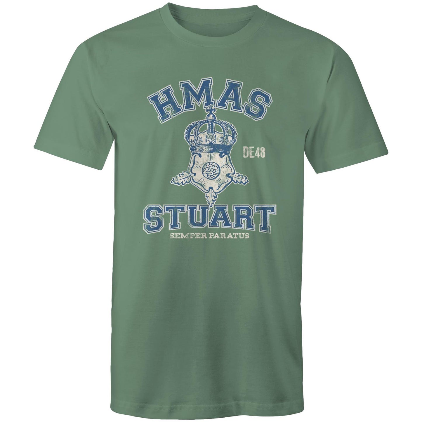 HMAS Stuart (II) DE48 Men's T-shirt (style Alpha, colour)