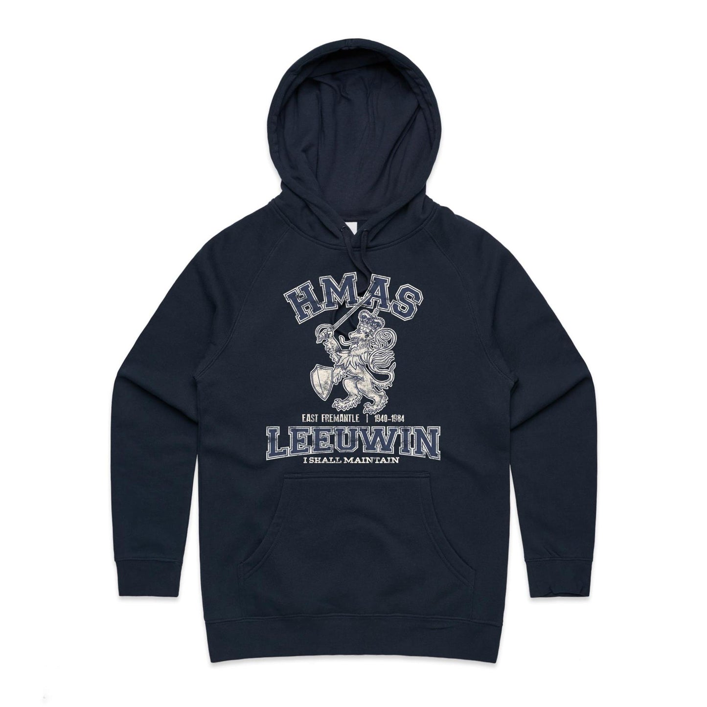 HMAS Leeuwin Women's Hoodie (style Alpha)