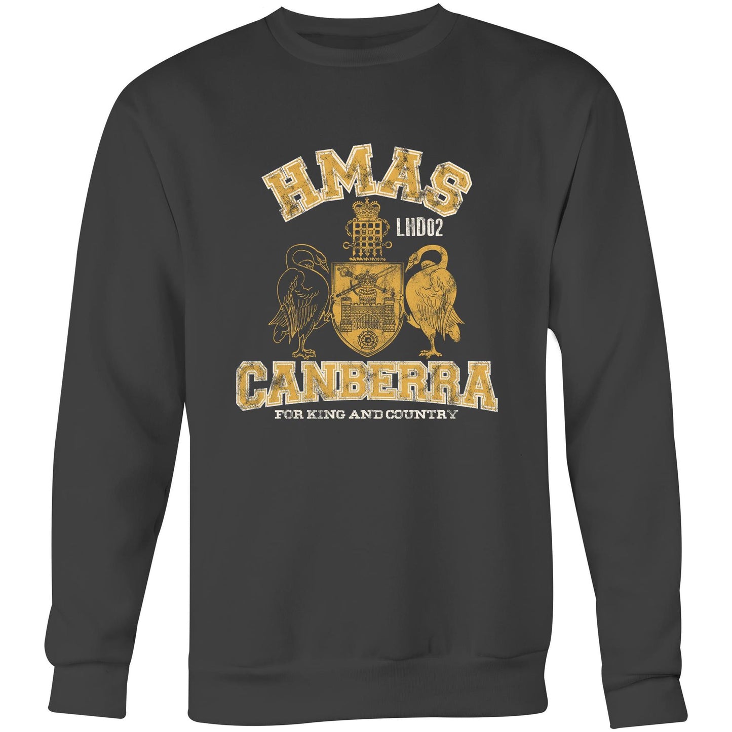 HMAS Canberra (III) L02 Men's Jumper (style Alpha)