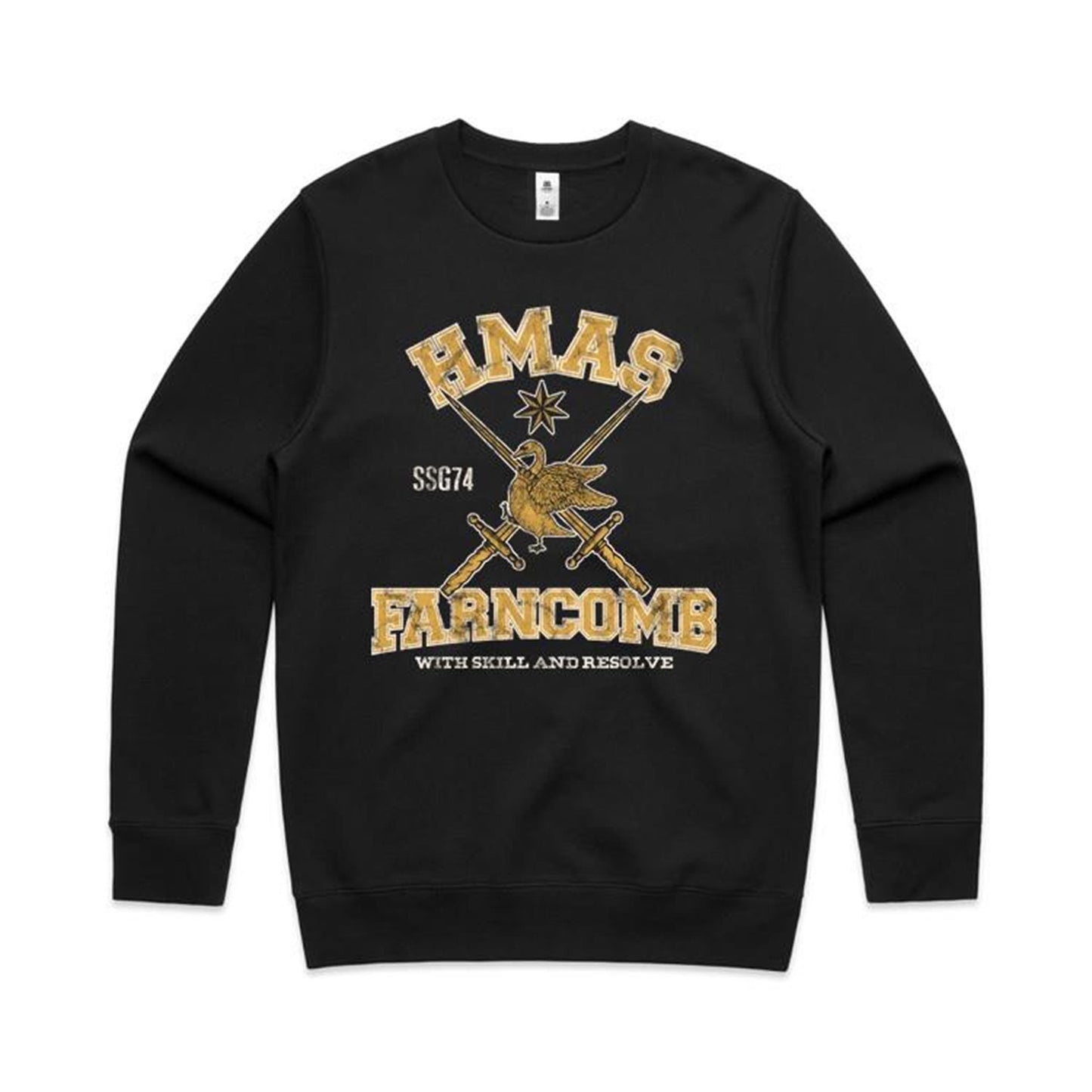 HMAS Farncomb SSG74 Men's Jumper (style Alpha)