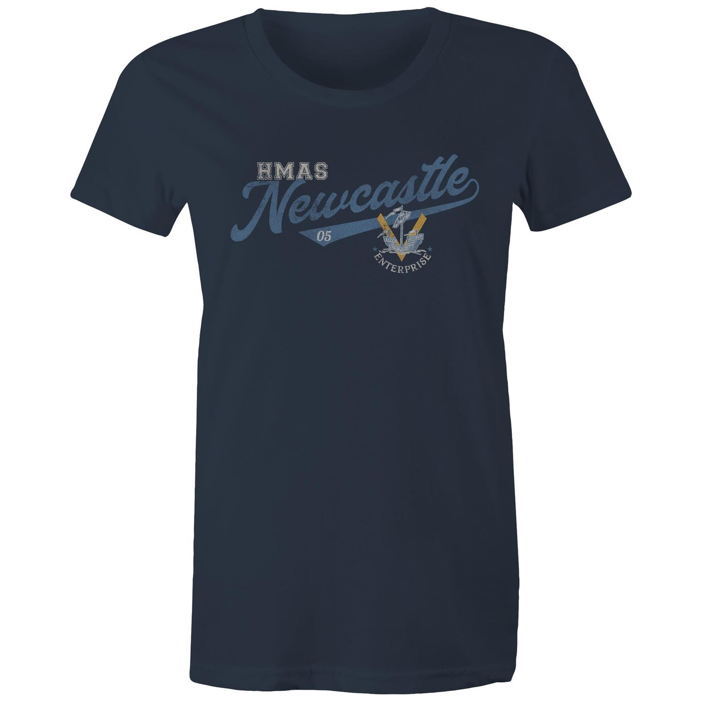 HMAS Newcastle FFG06 Women's T-shirt (style Bravo)