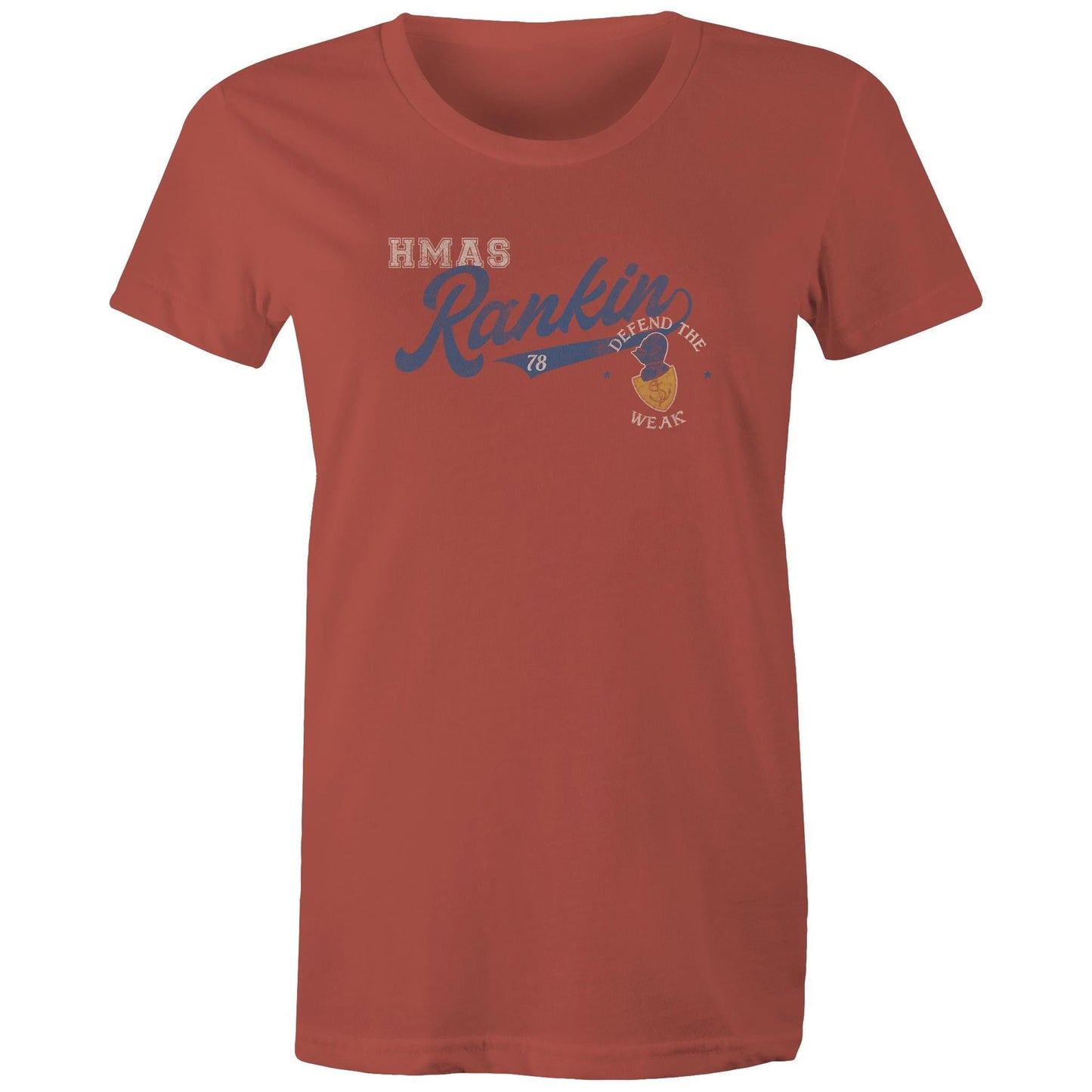 HMAS Rankin SSG73 Women's T-shirt (style Bravo)
