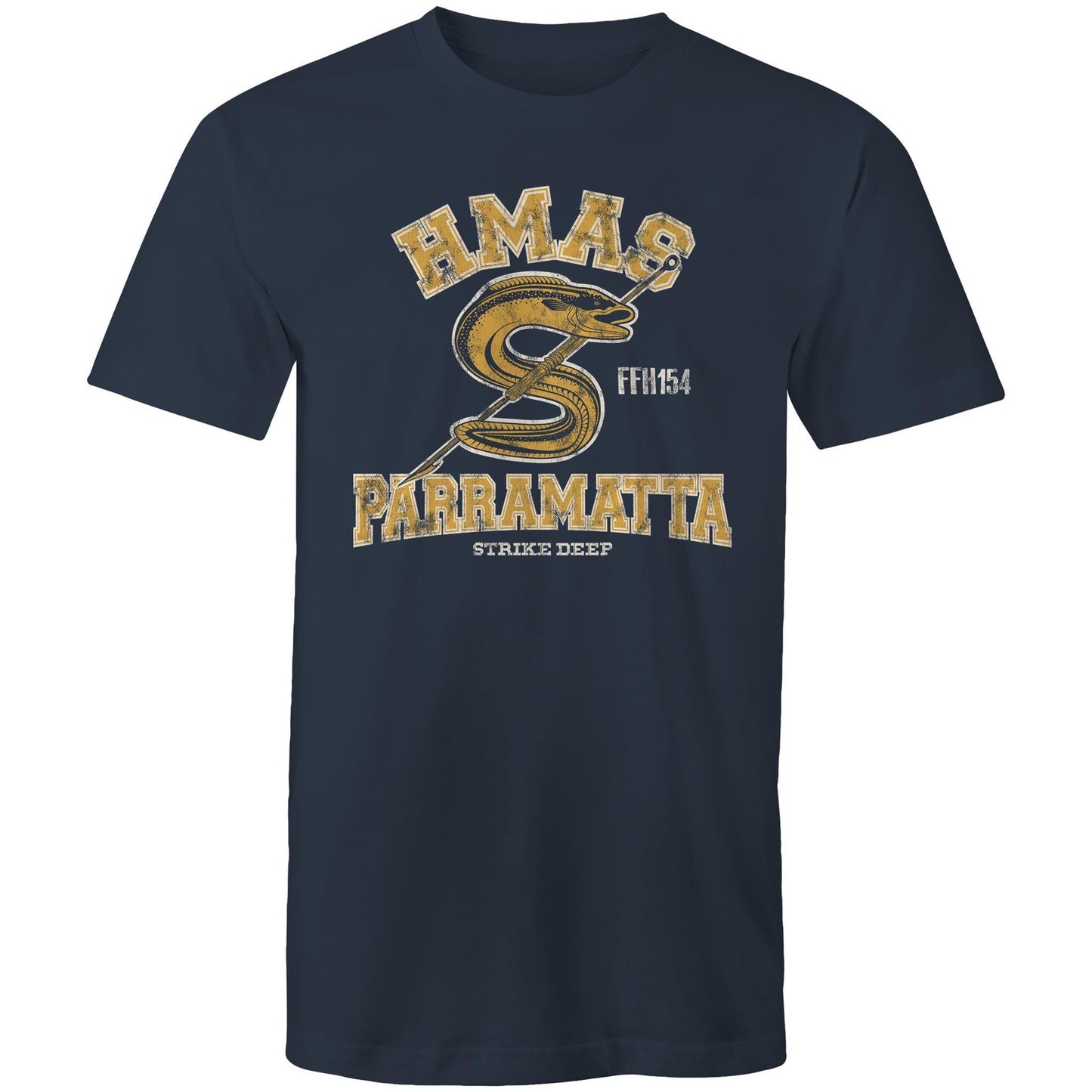 HMAS Parramatta (IV) FFH154 Men's T-shirt (style Alpha, colour)