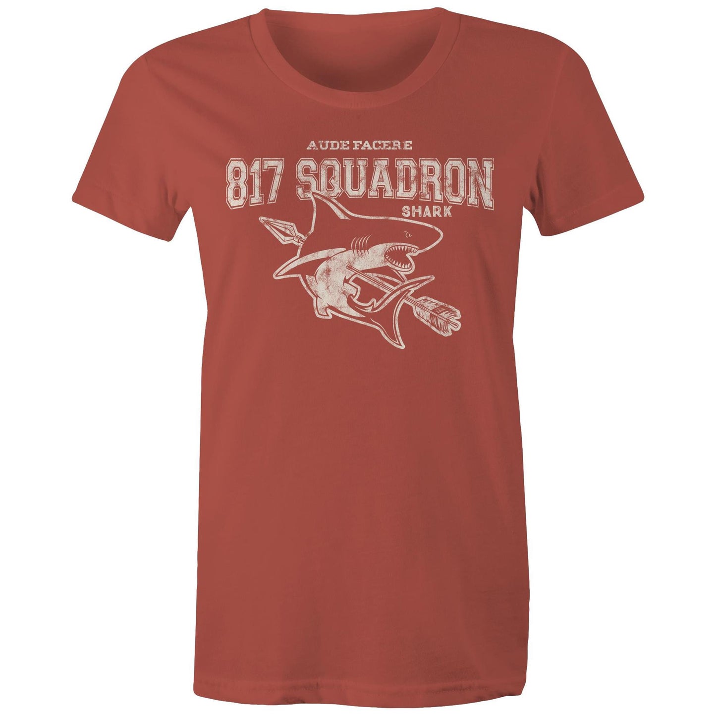 817 Squadron Women's T-shirt (style Alpha, white)