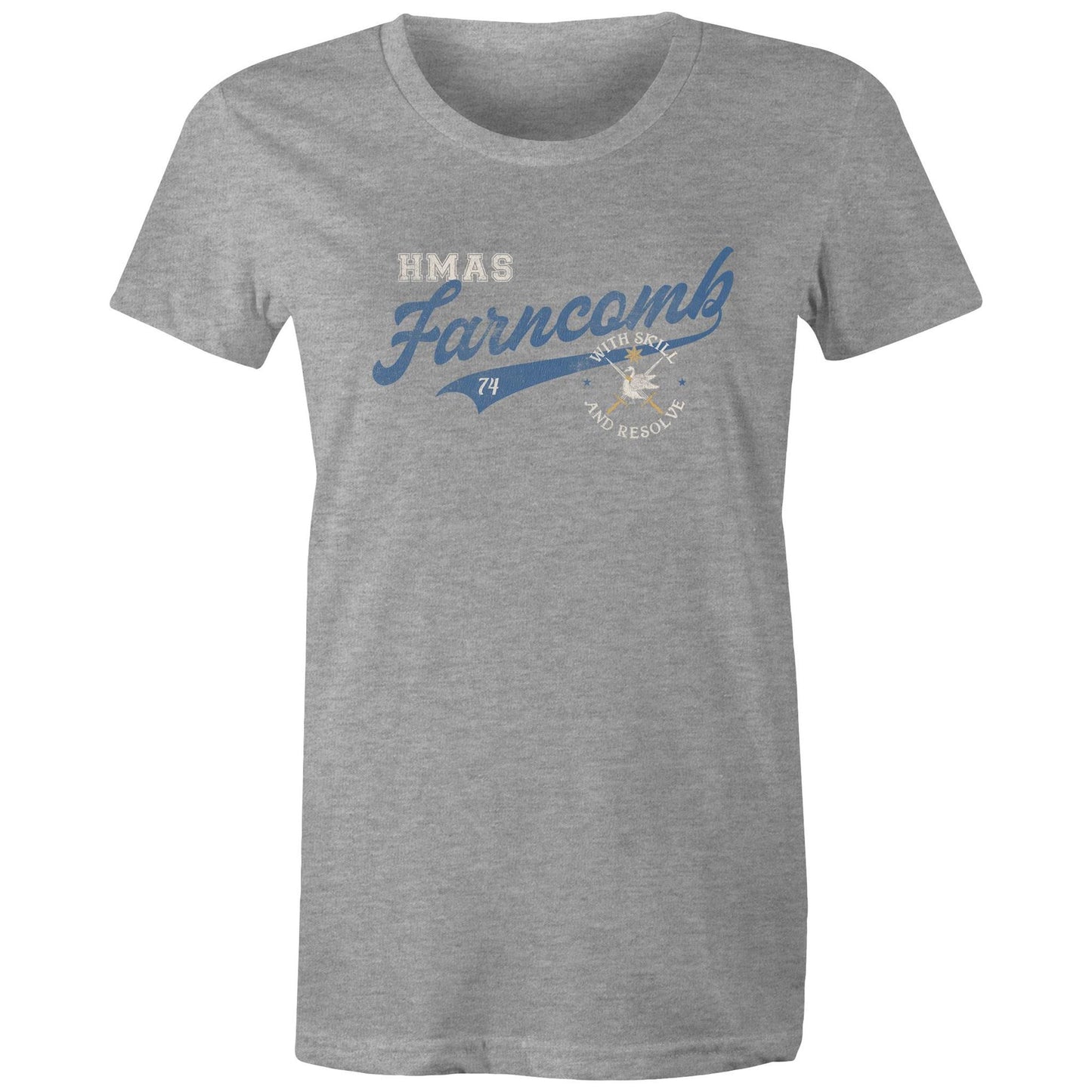 HMAS Farncomb SSG74 Women's T-shirt (style Bravo)