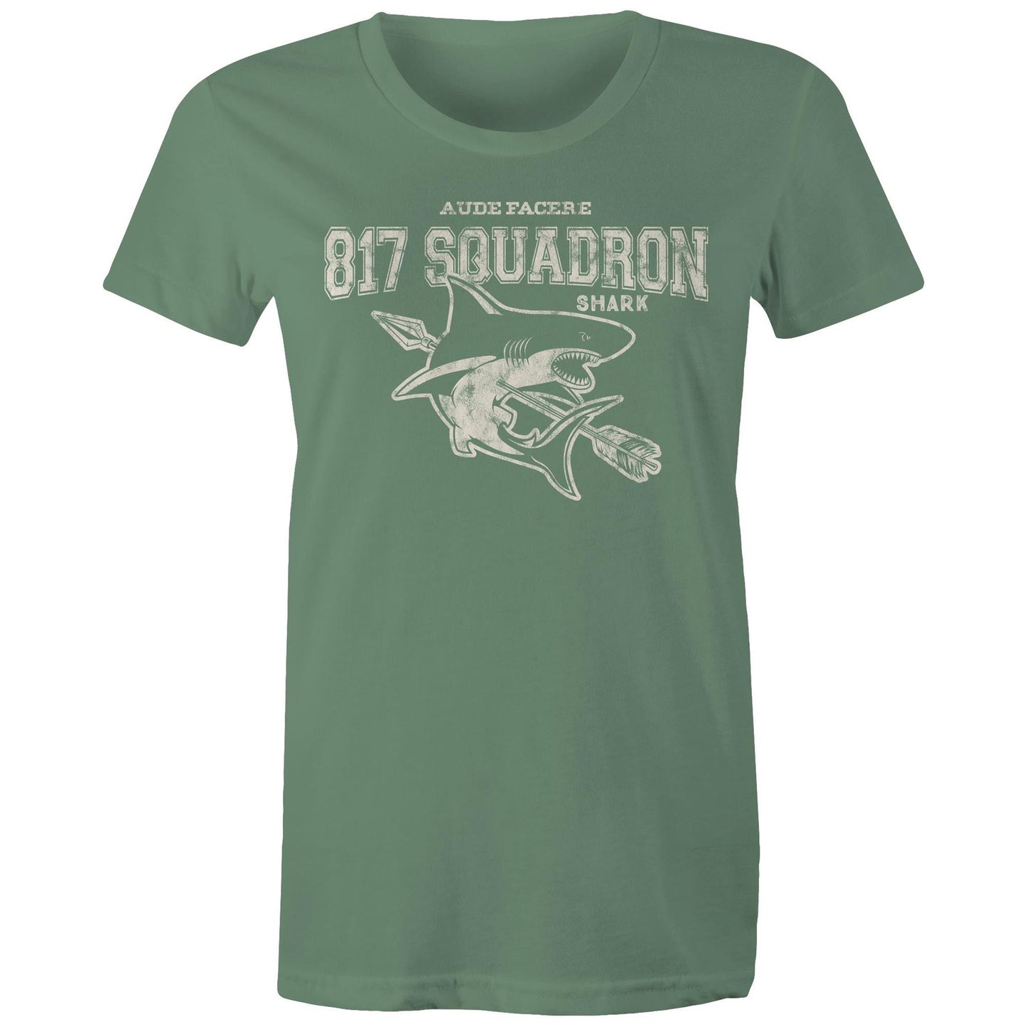 817 Squadron Women's T-shirt (style Alpha, white)