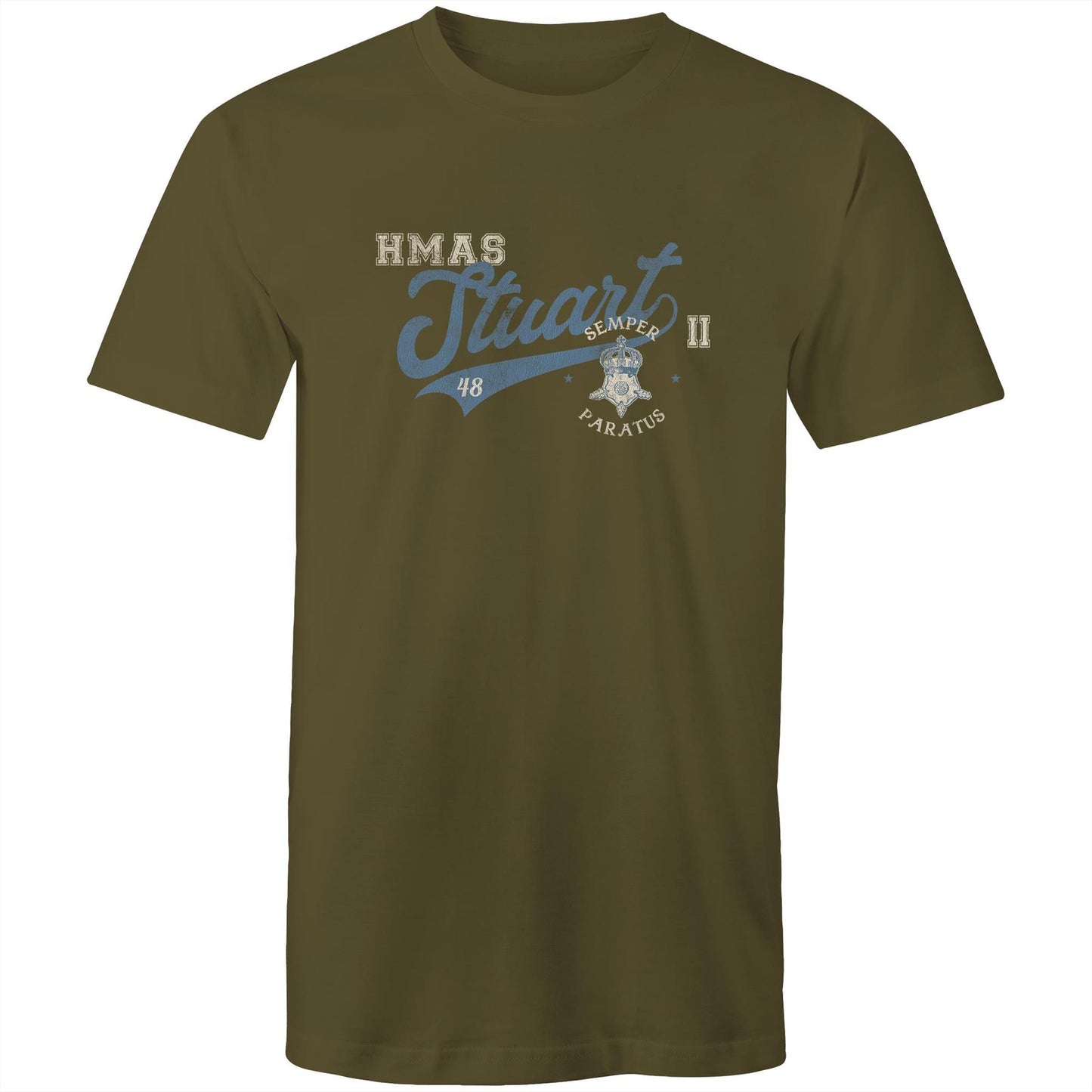 HMAS Stuart (II) DE48 Men's T-shirt (style Bravo)