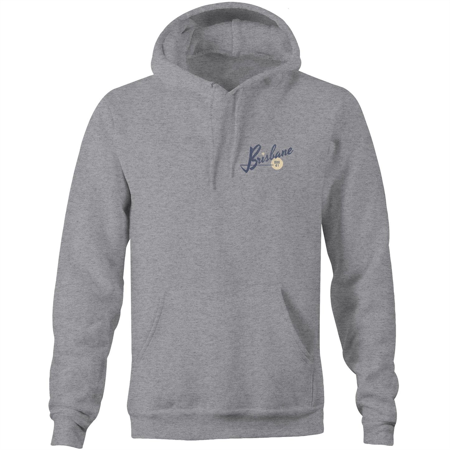 HMAS Brisbane (III) DDG41 Men's Hoodie (style Echo)