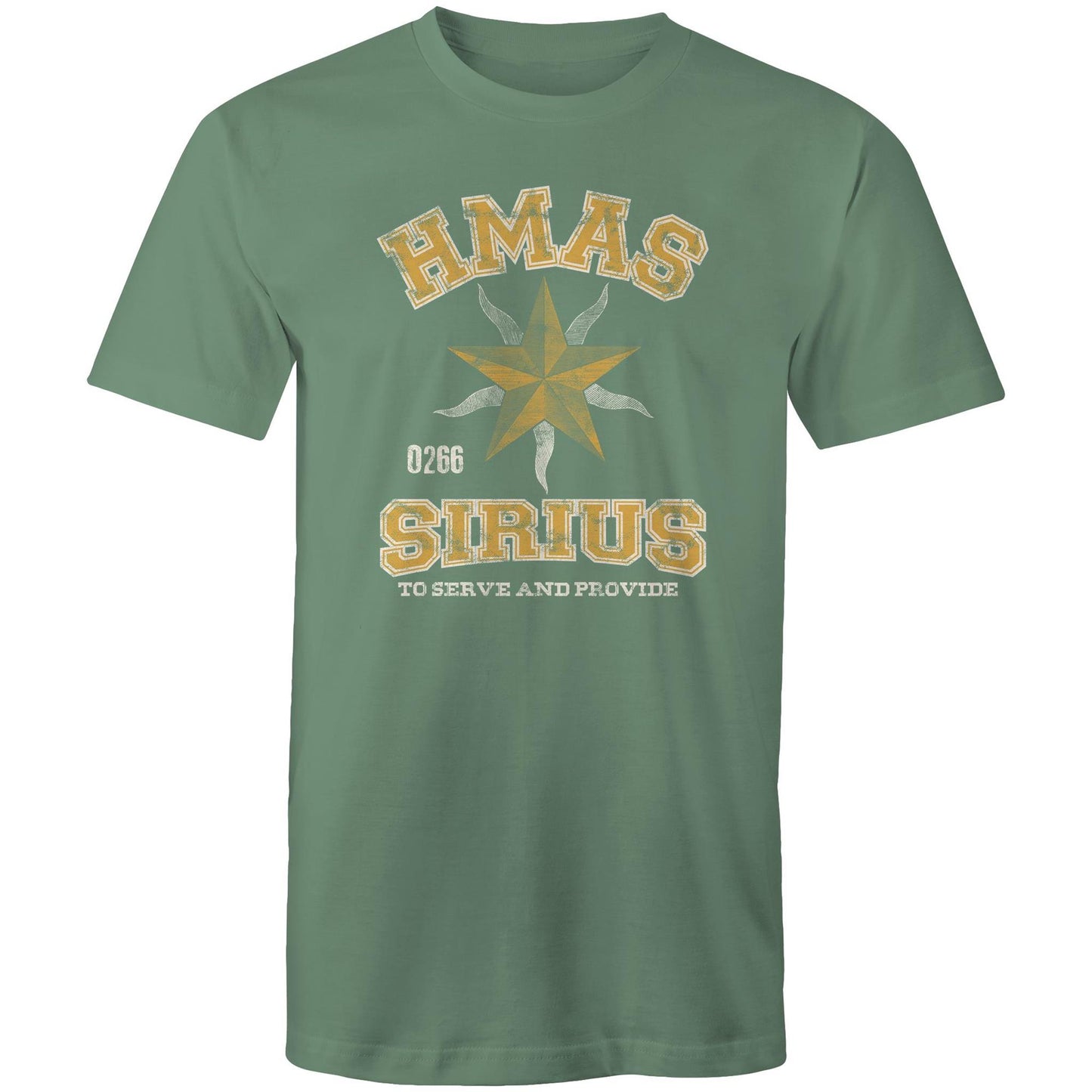 HMAS Sirius O266 Men's T-shirt (style Alpha, colour)