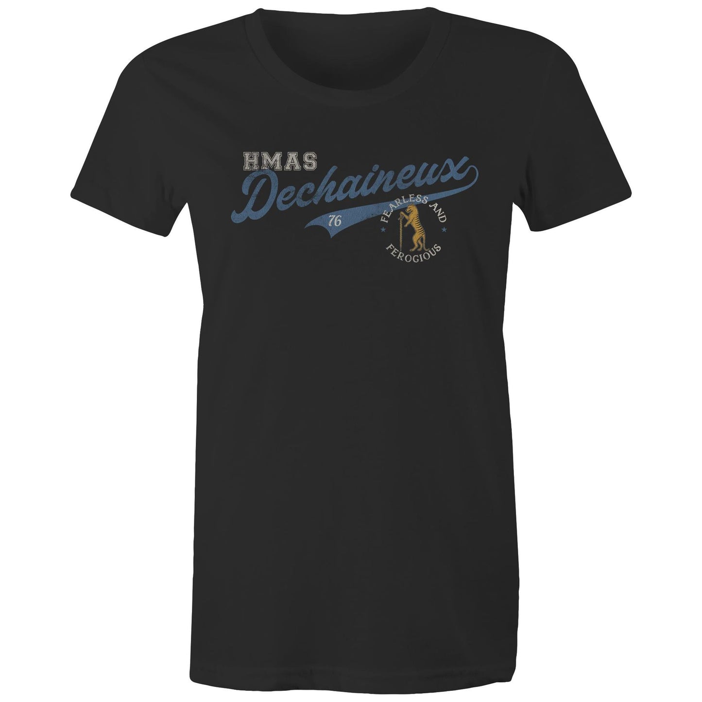 HMAS Dechaineux SSG76 Women's T-shirt (style Bravo)