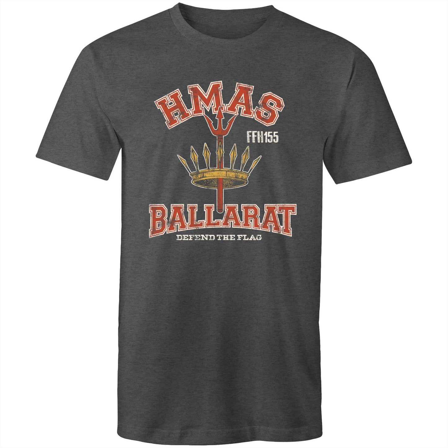 HMAS Ballarat (II) FFH155 Men's T-shirt (style Alpha, colour)
