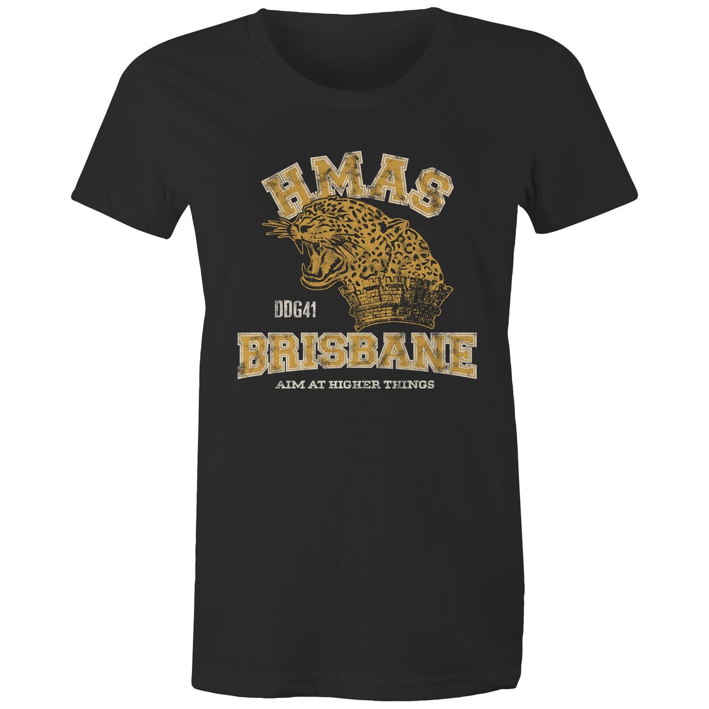 HMAS Brisbane (III) DDG41 Women's T-shirt colour (Style Alpha)