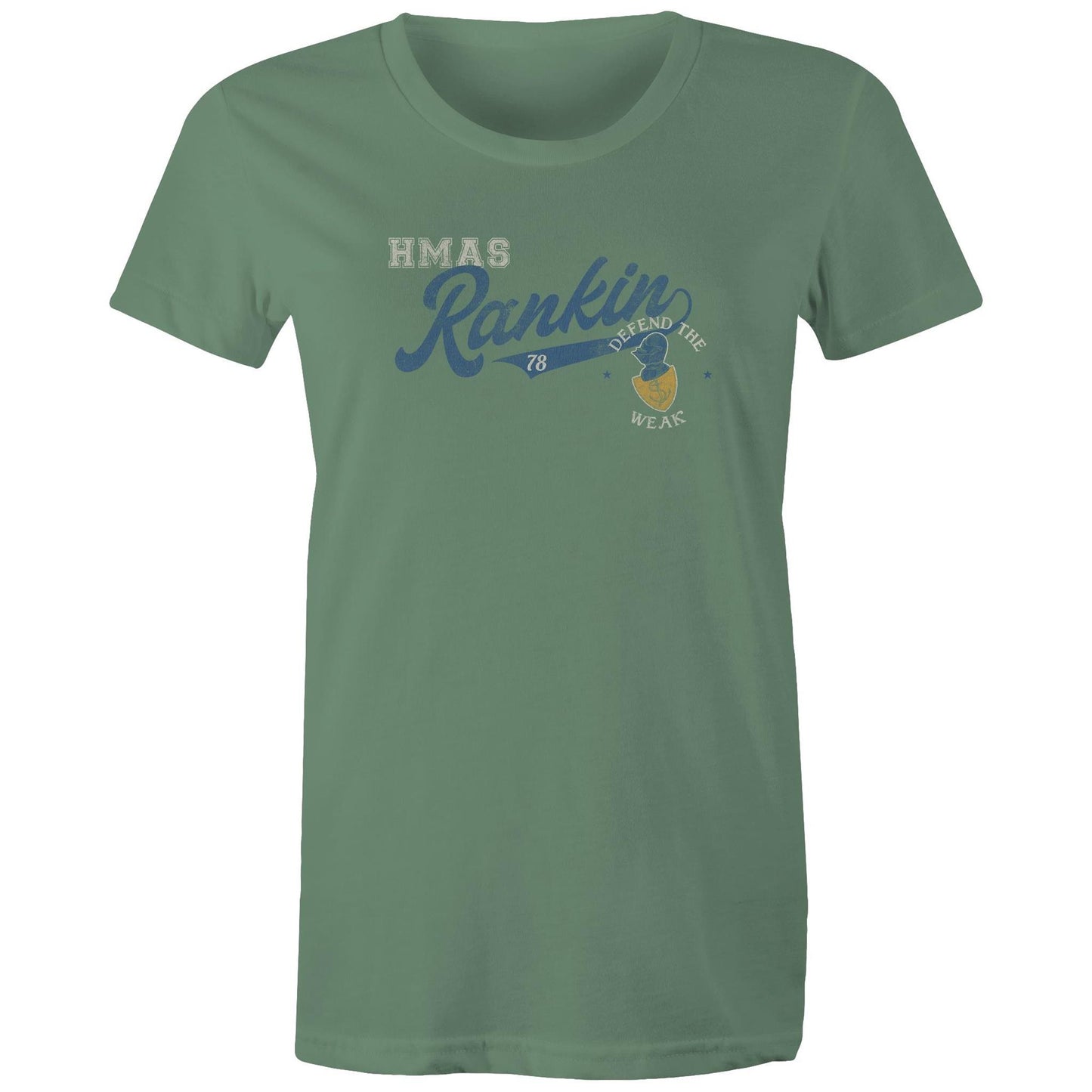 HMAS Rankin SSG73 Women's T-shirt (style Bravo)