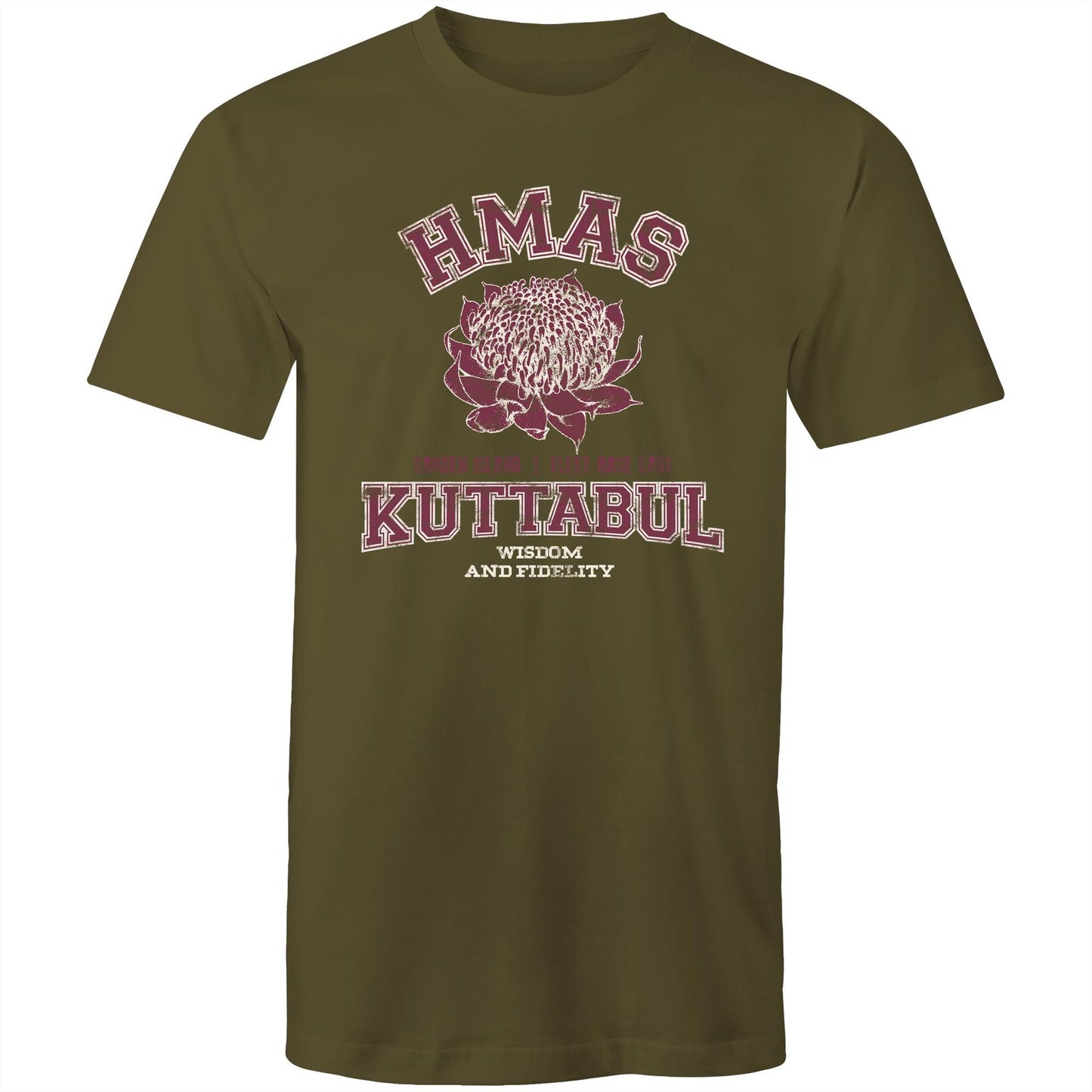 HMAS Kuttabul Men's T-shirt (style Alpha, colour)