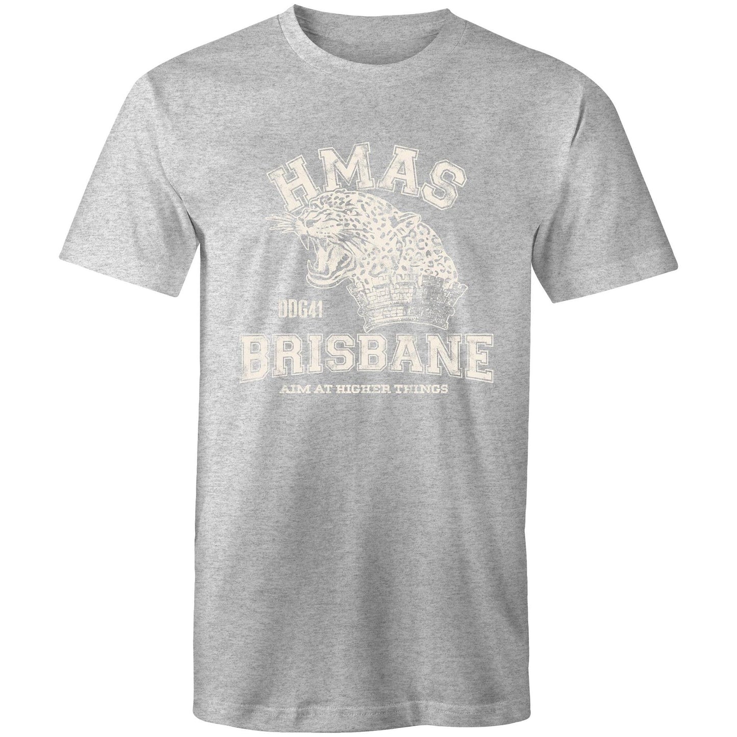 HMAS Brisbane (III) DDG41 Men's T-shirt white (Style Alpha)