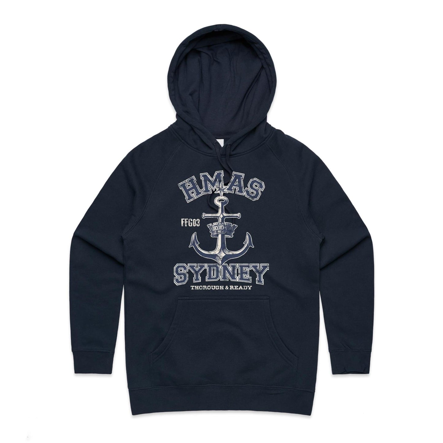 HMAS Sydney (IV) FFG03 Women's Hoodie (style Alpha)