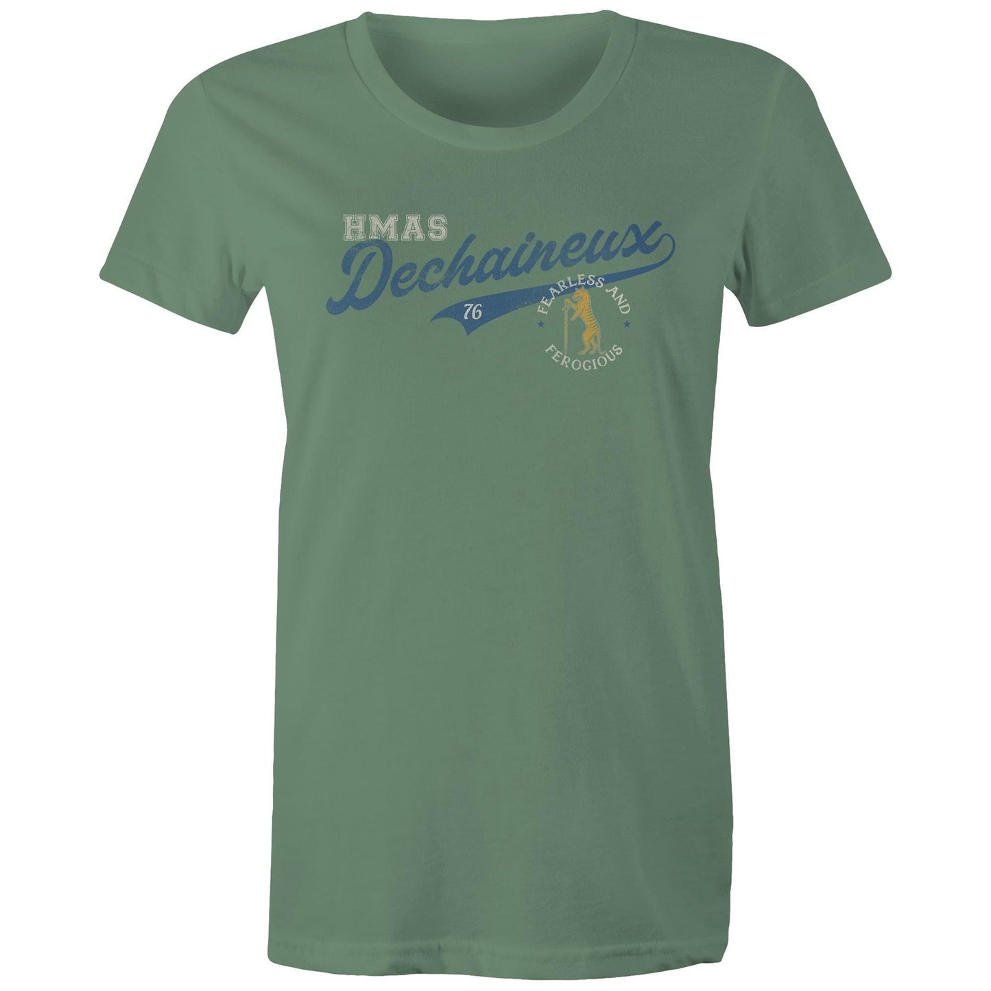 HMAS Dechaineux SSG76 Women's T-shirt (style Bravo)