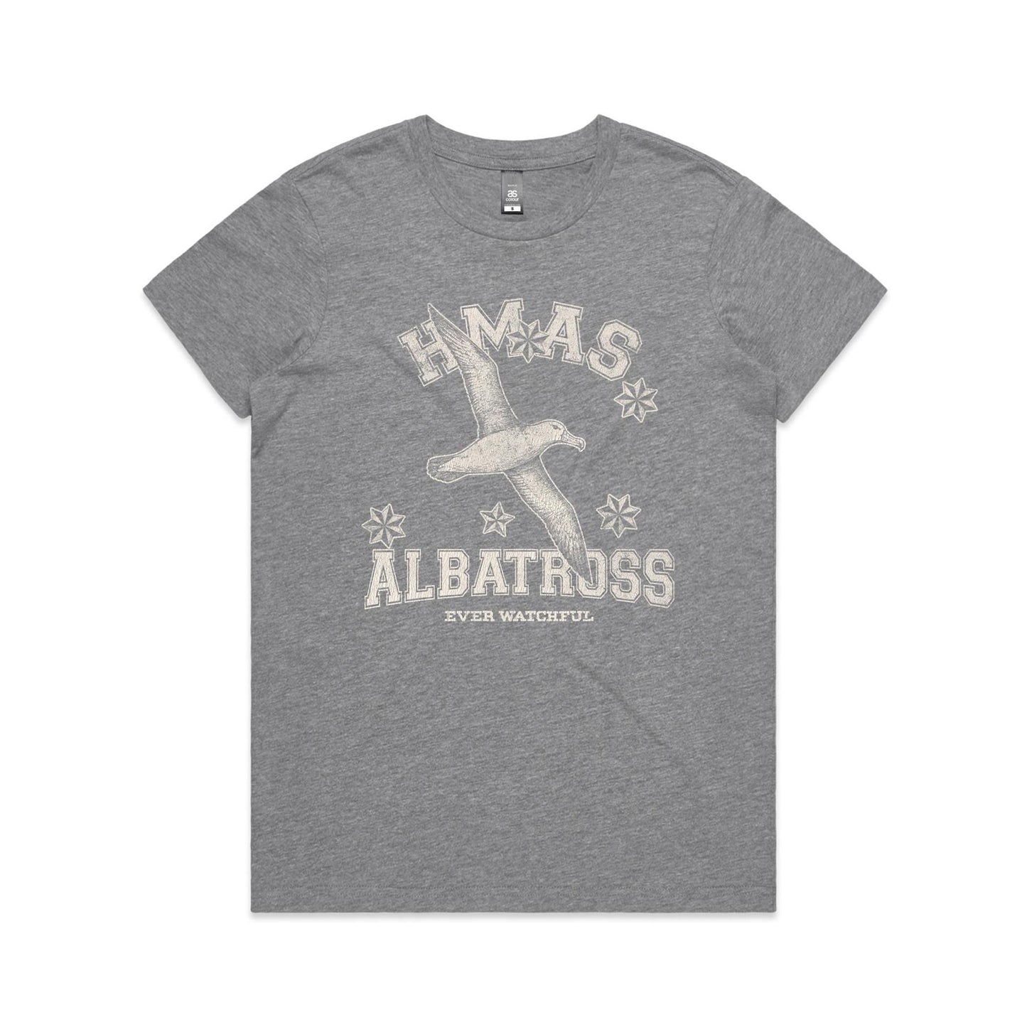HMAS Albatross Women's T-shirt (style Alpha, white)