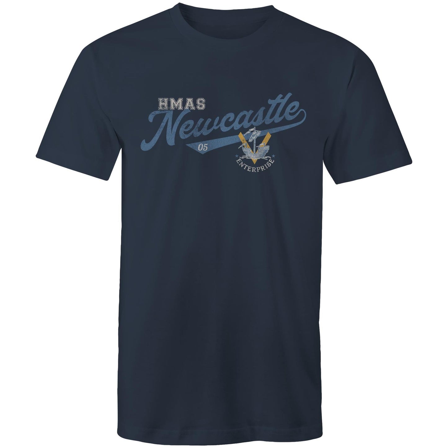 HMAS Newcastle FFG06 Men's T-shirt (style Bravo)