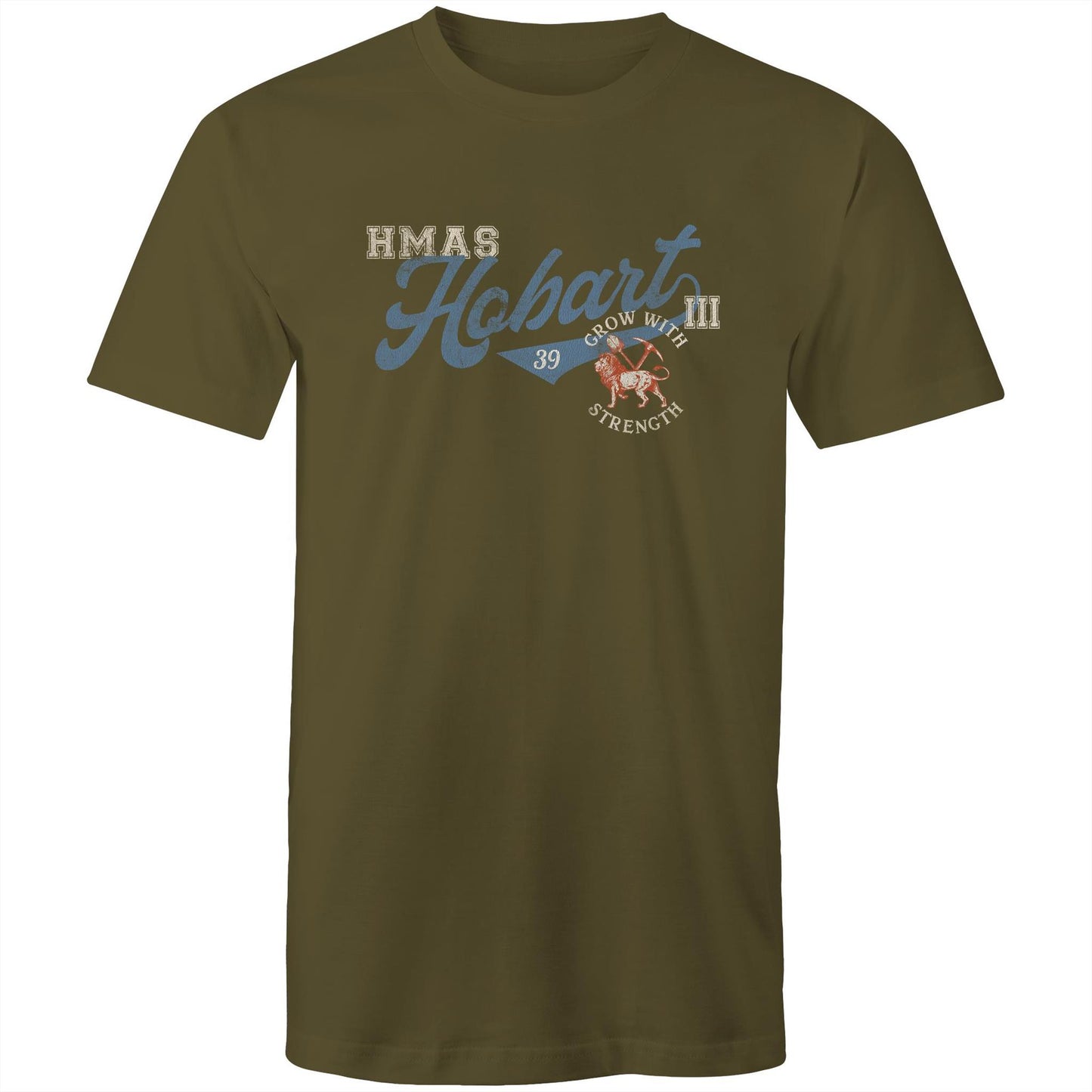HMAS Hobart (III) DDG39 Men's T-shirt (style Bravo)