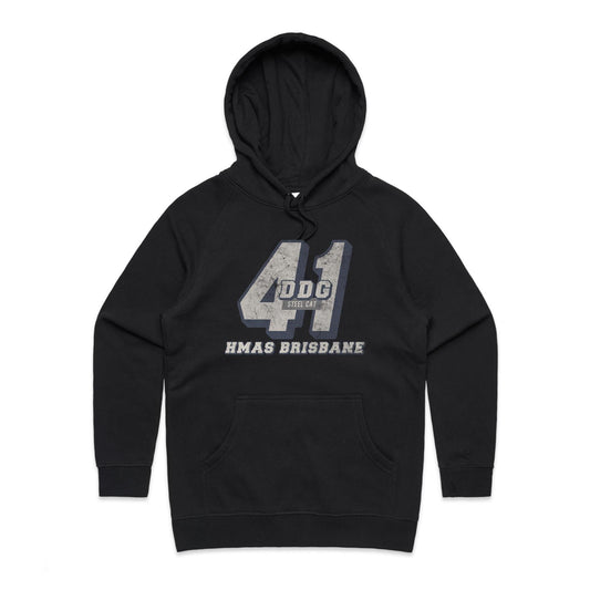 HMAS Brisbane (III) DDG41 Women's Hoodie (style Charlie)