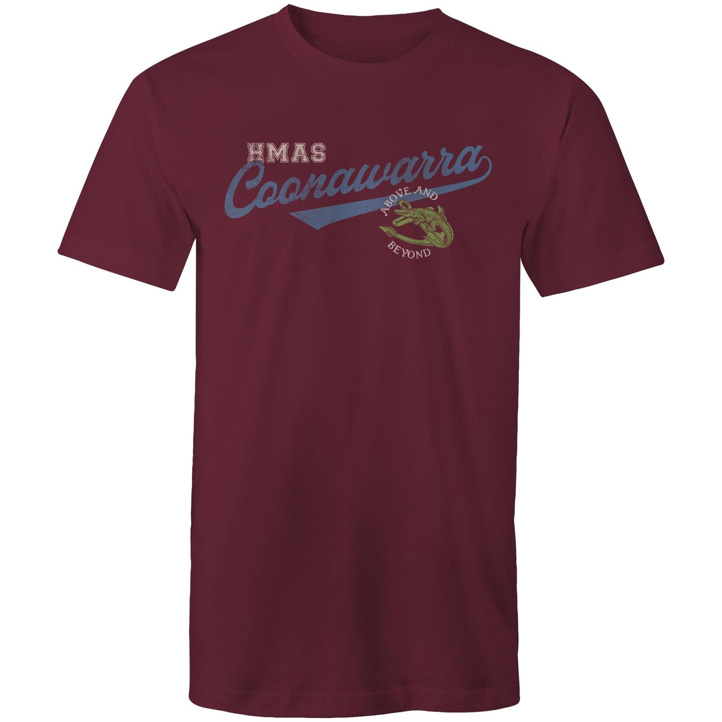 HMAS Coonawarra Men's T-shirt (style Bravo)