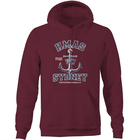 HMAS Sydney (IV) FFG03 Men's Hoodie (style Alpha)
