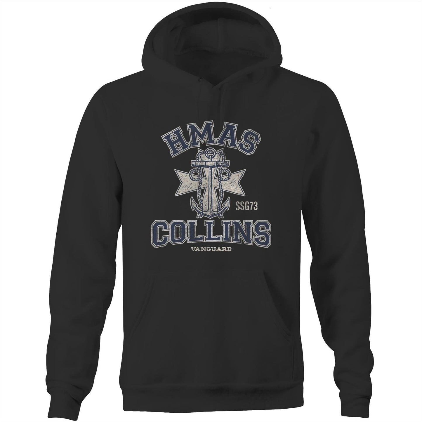 HMAS Collins SSG73 Men's Hoodie (style Alpha)