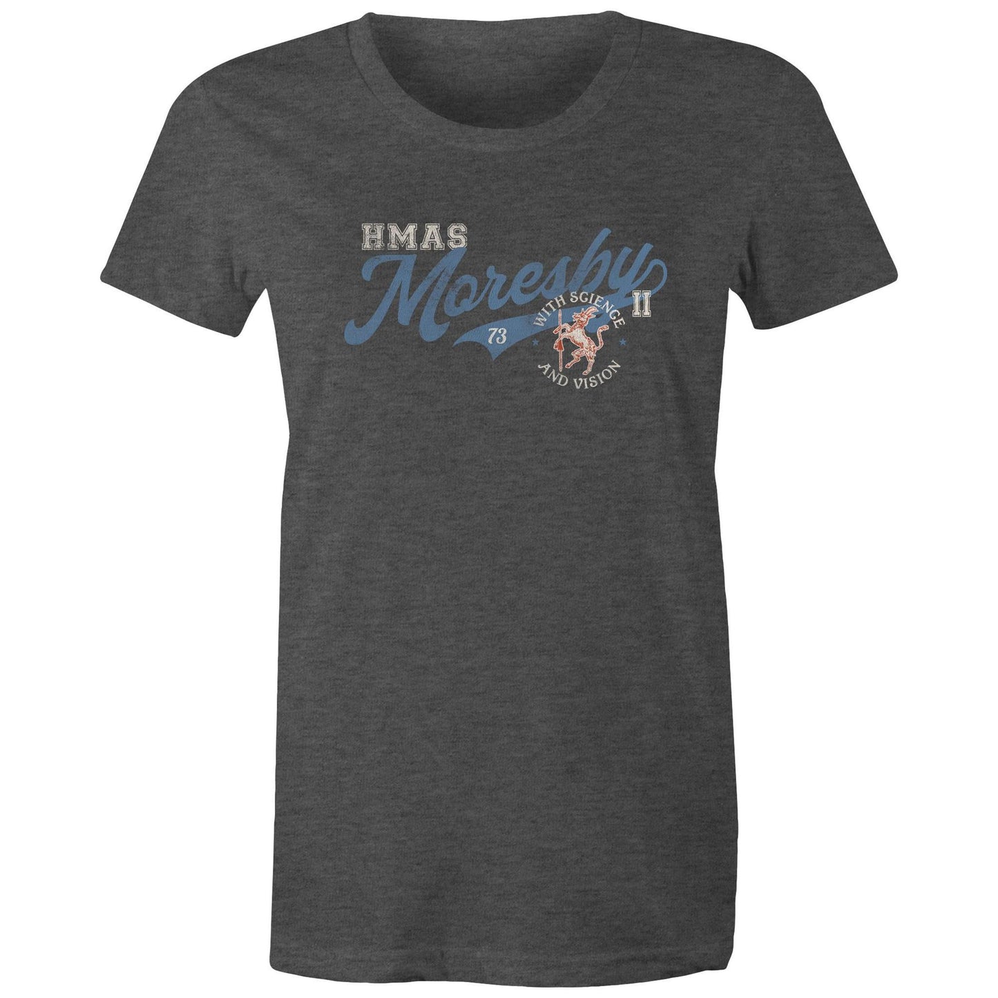 HMAS Moresby (II) A73 Women's T-shirt (style Bravo)