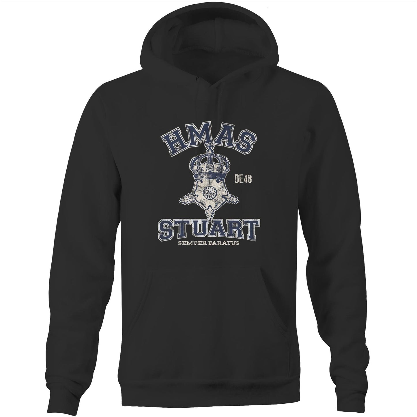 HMAS Stuart (II) DE48 Men's Hoodie (style Alpha)