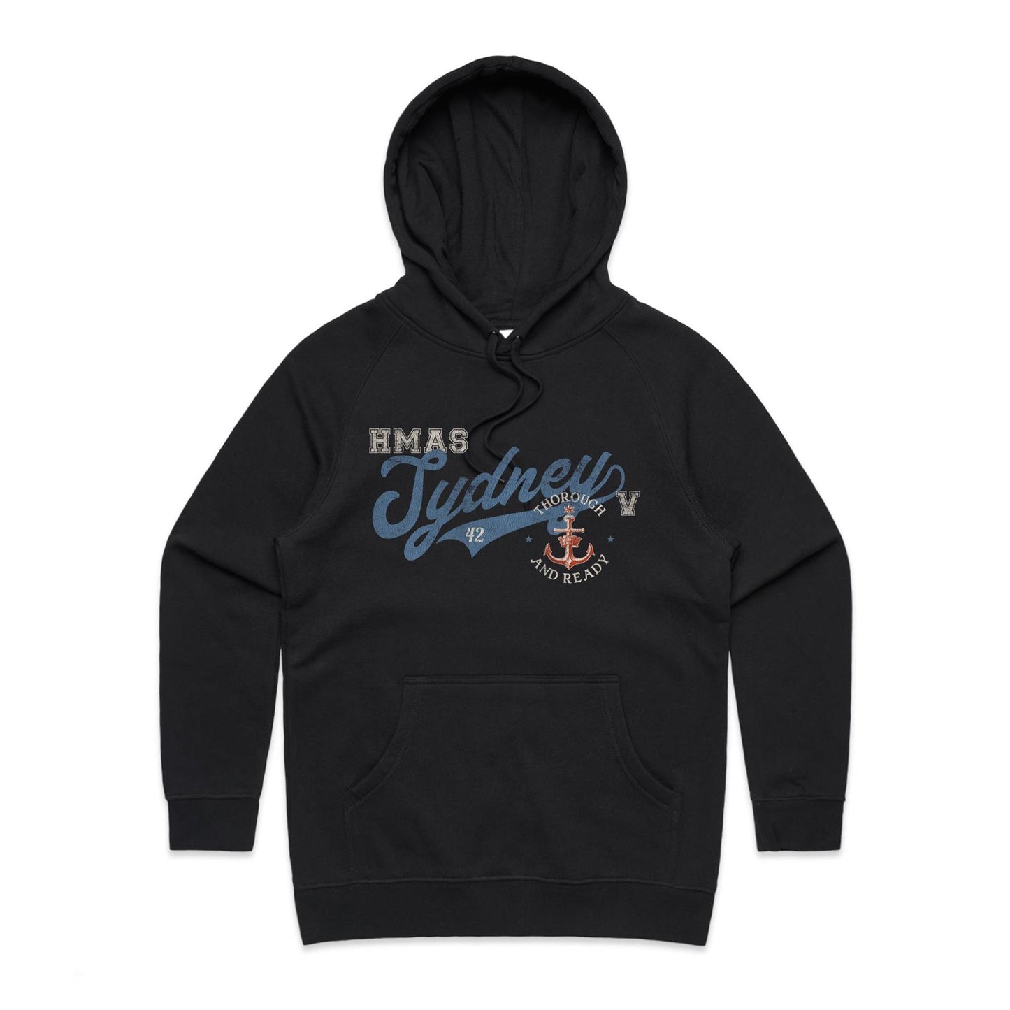 HMAS Sydney (V) DDG42 Women's Hoodie (style Bravo)