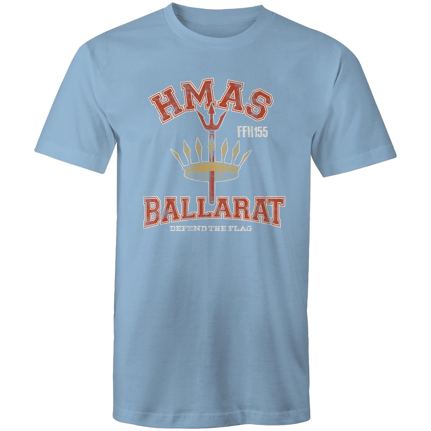 HMAS Ballarat (II) FFH155 Men's T-shirt (style Alpha, colour)