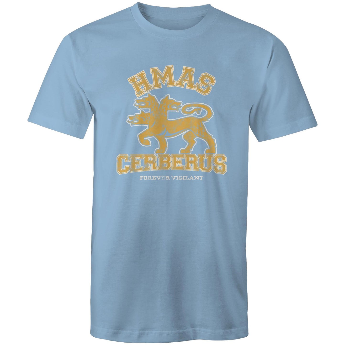 HMAS Cerberus Men's T-shirt (style Alpha, colour)