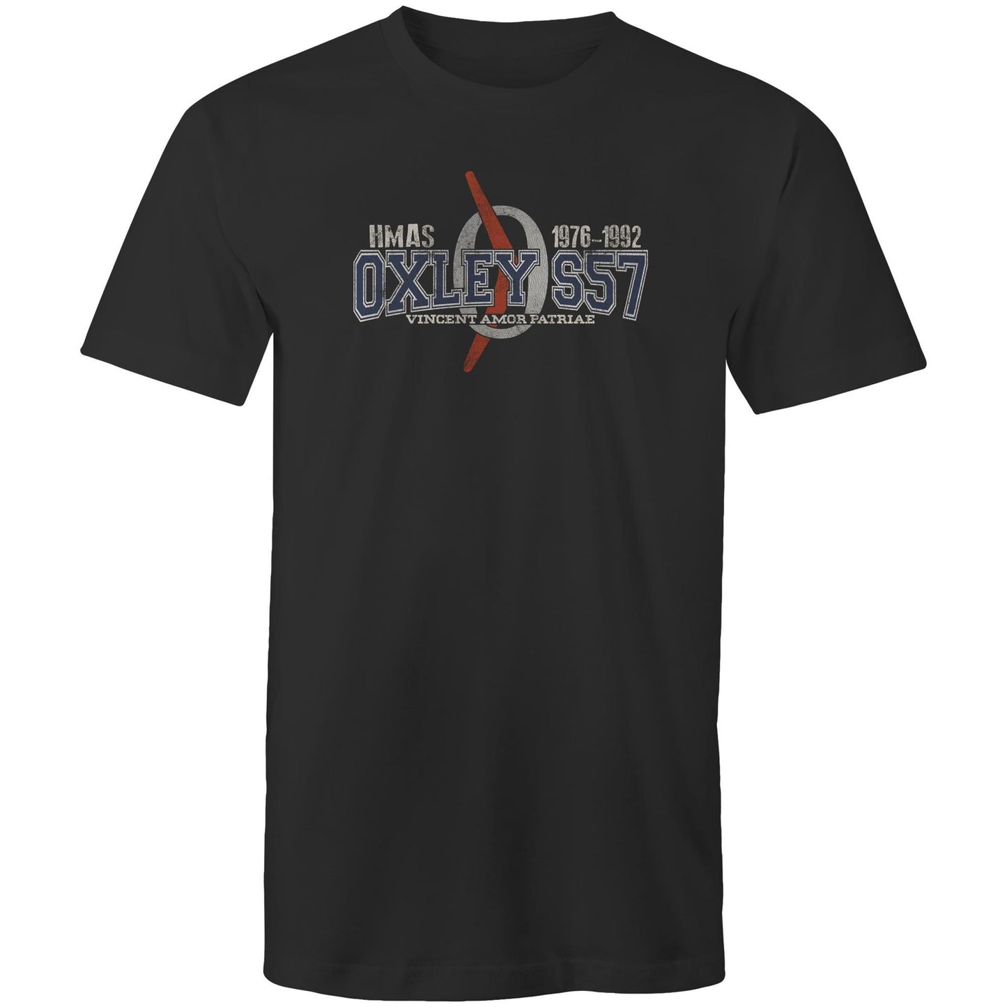 HMAS Oxley (II) S57 Men's T-shirt (style Oscar Bravo)