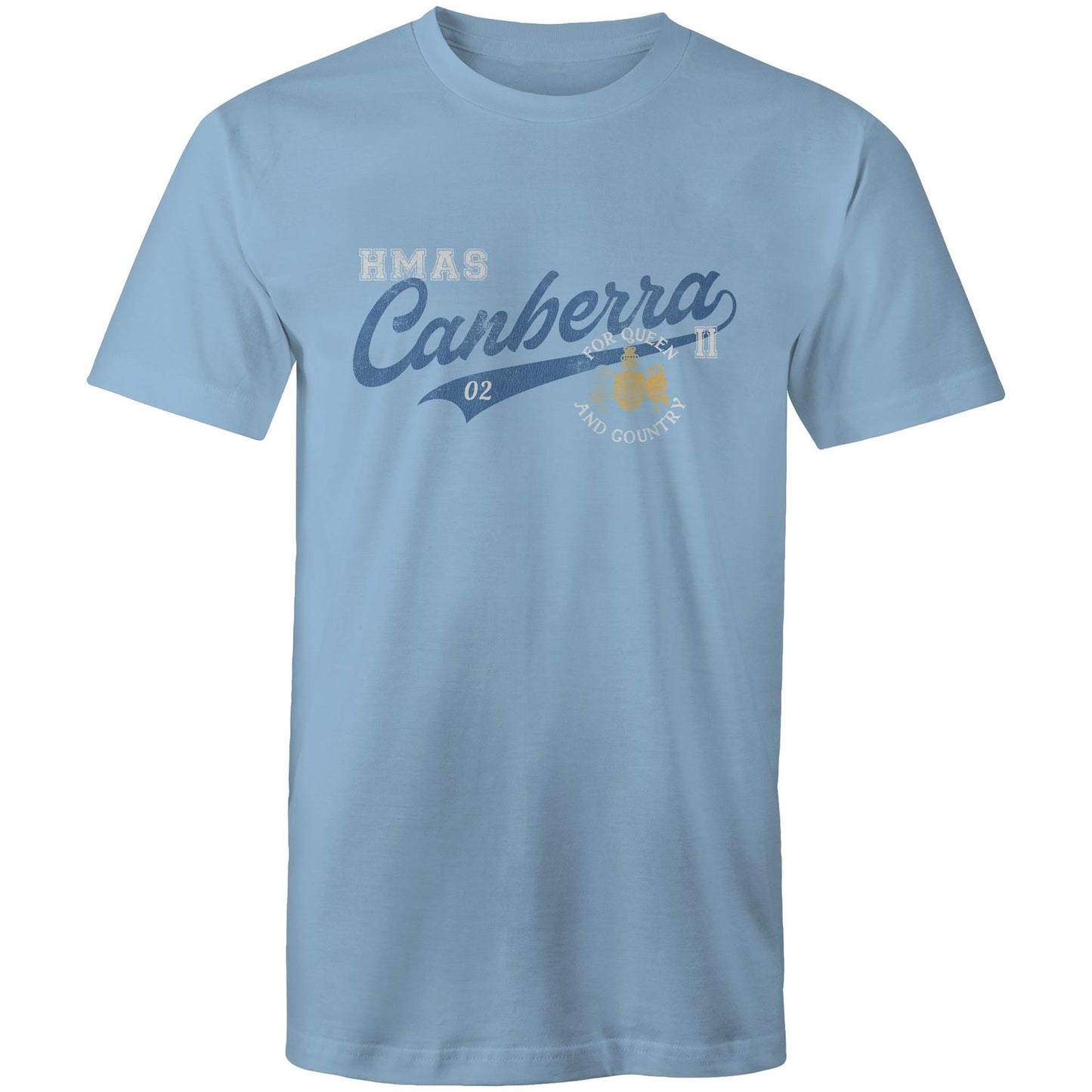 HMAS Canberra (II) FFG02 Men's T-shirt (style Bravo)