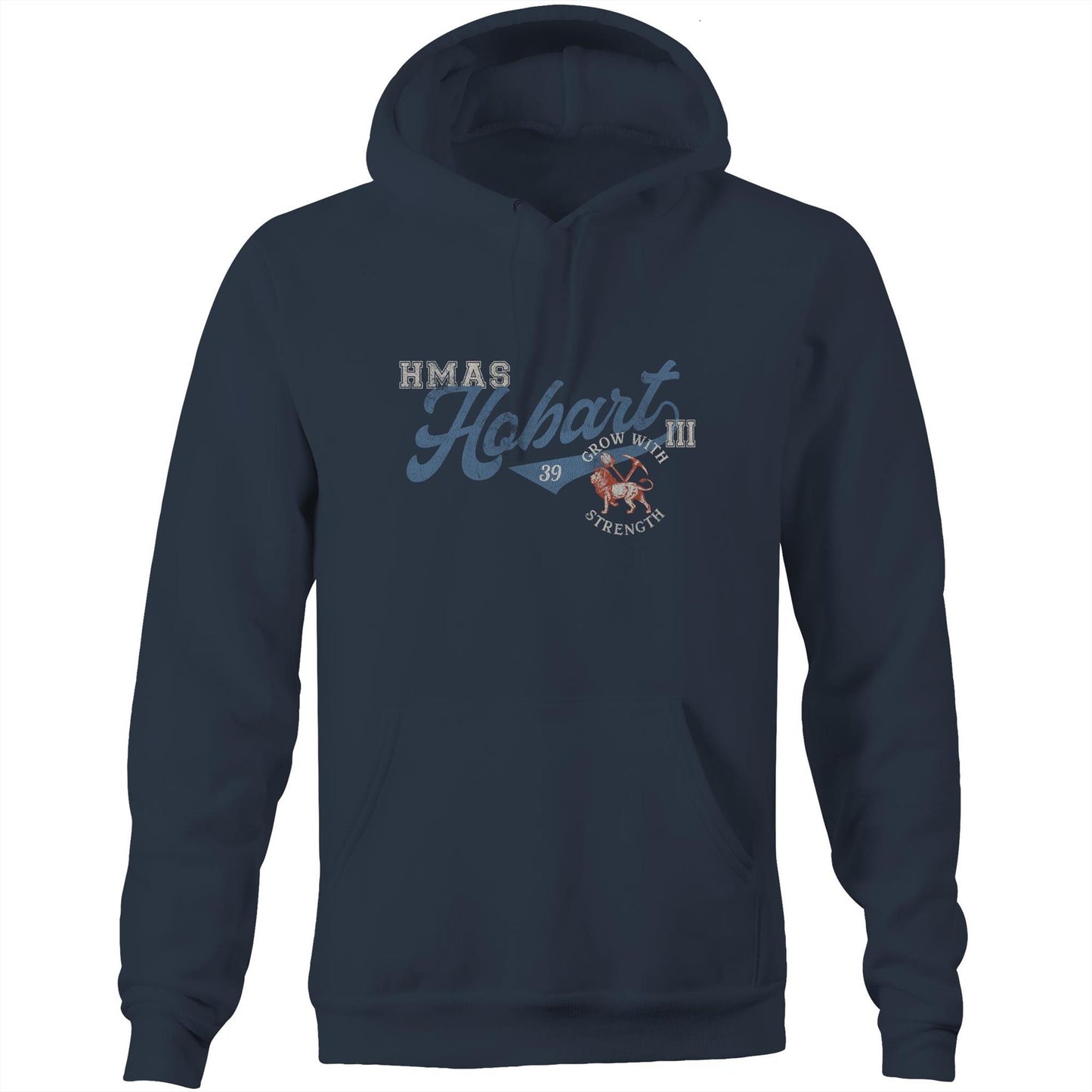 HMAS Hobart (III) DDG39 Men's Hoodie (style Bravo)