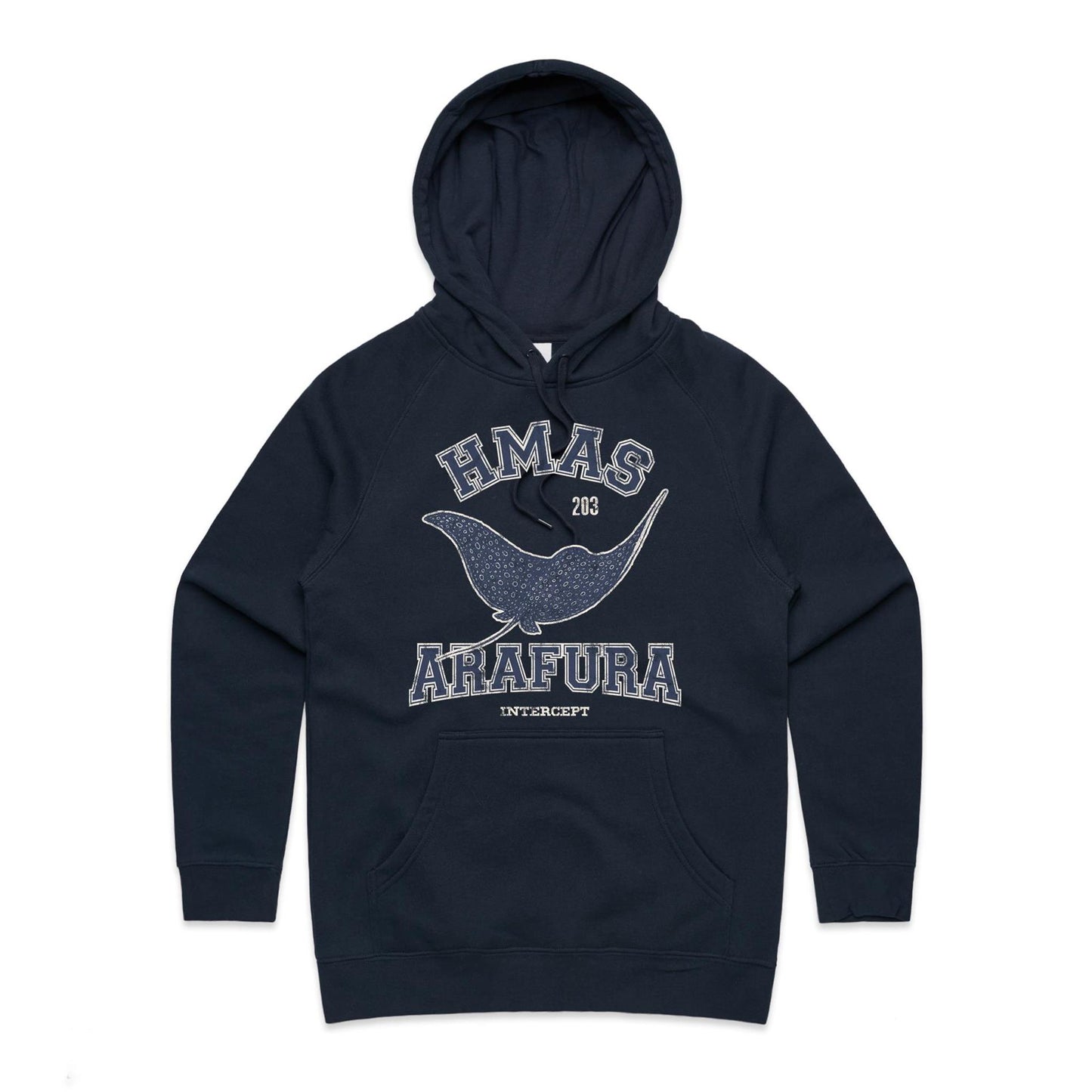 HMAS Arafura OPV203 Women's Hoodie (style Alpha)