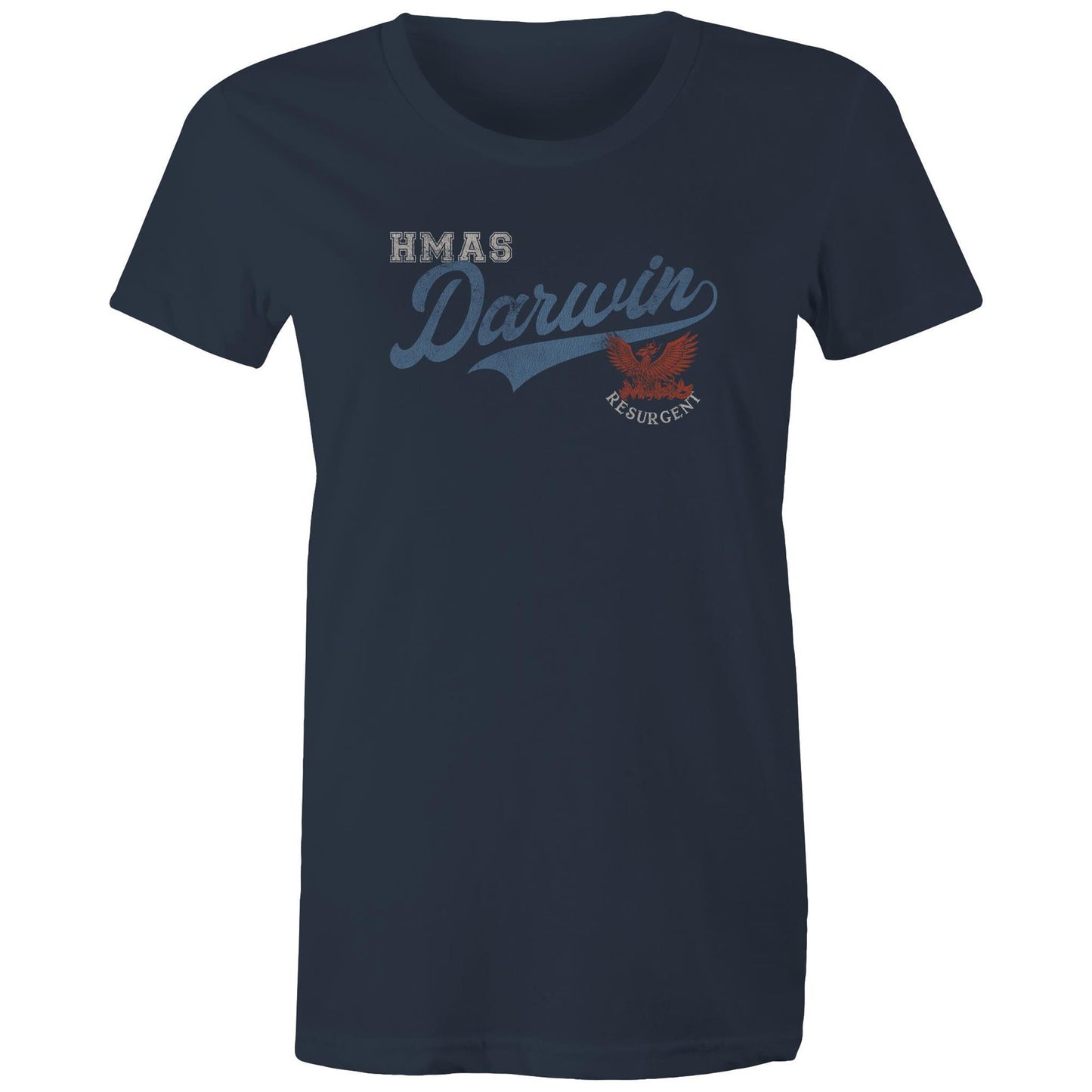 HMAS Darwin FFG04 Women's T-shirt (style Bravo)
